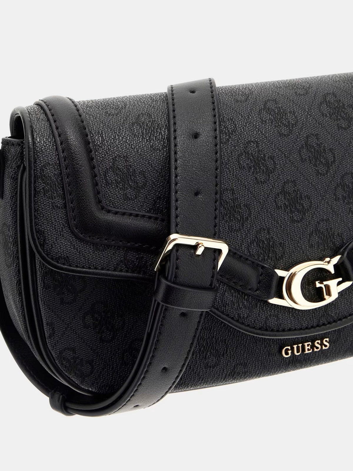 GUESS Borsa Donna DEA FLAP SHOULDER BAG HWSG79 93200 CLO COAL LOGO gioboutiqueweb