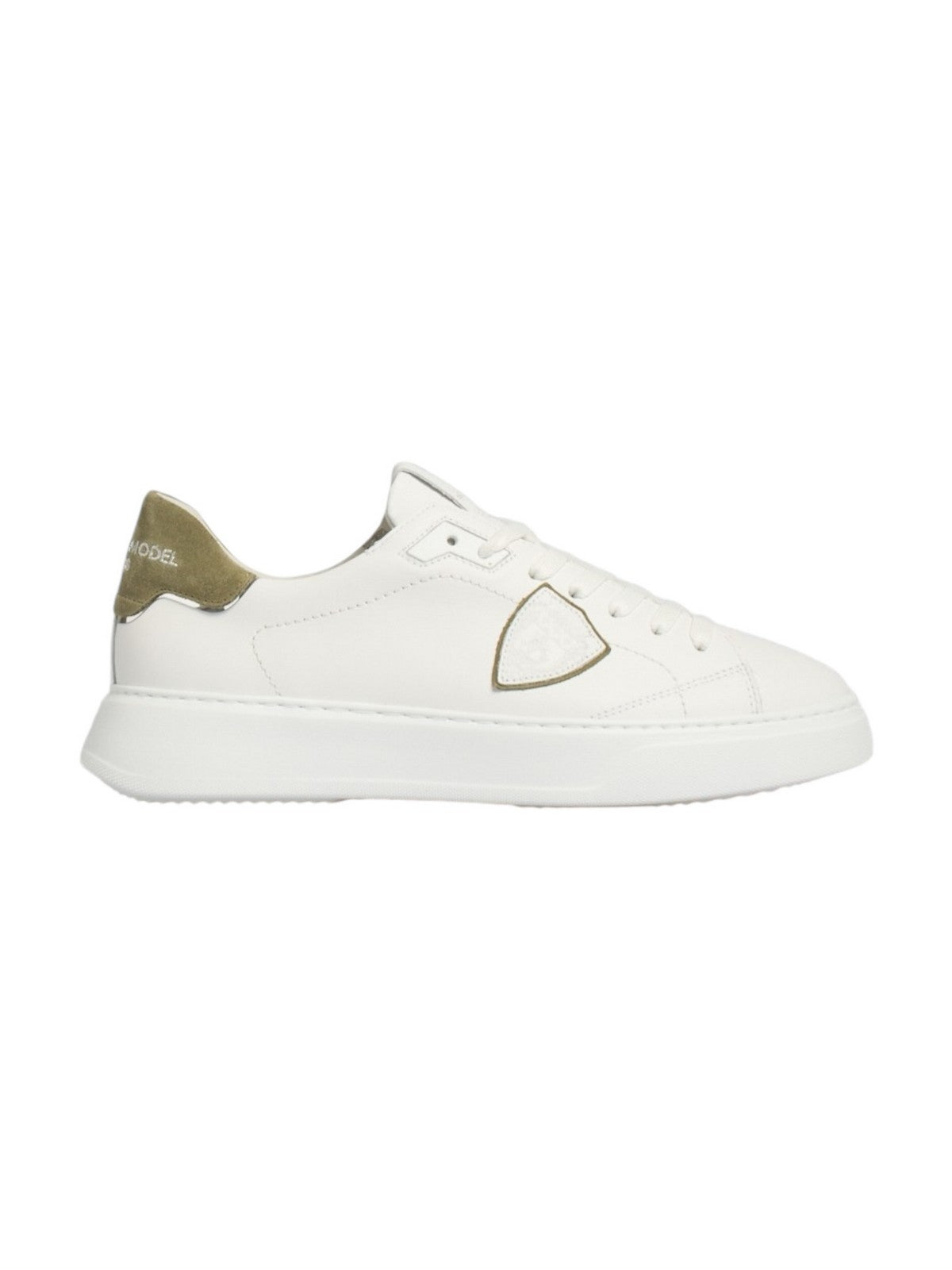 PHILIPPE MODEL Sneaker Uomo Temple low man BTLU VD22 Bianco gioboutiqueweb