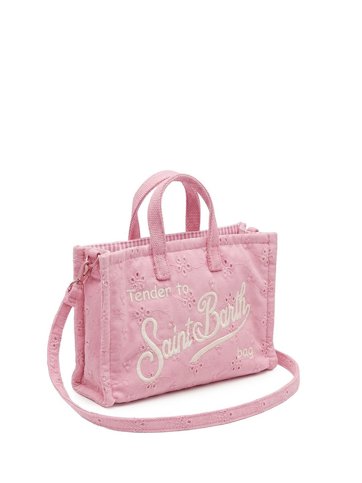 MC2 SAINT BARTH Pochette Donna  PHONE BAG SANGALLO 03025L COTTON MINI FLOWERS EMBRY 21 EMB gioboutiqueweb