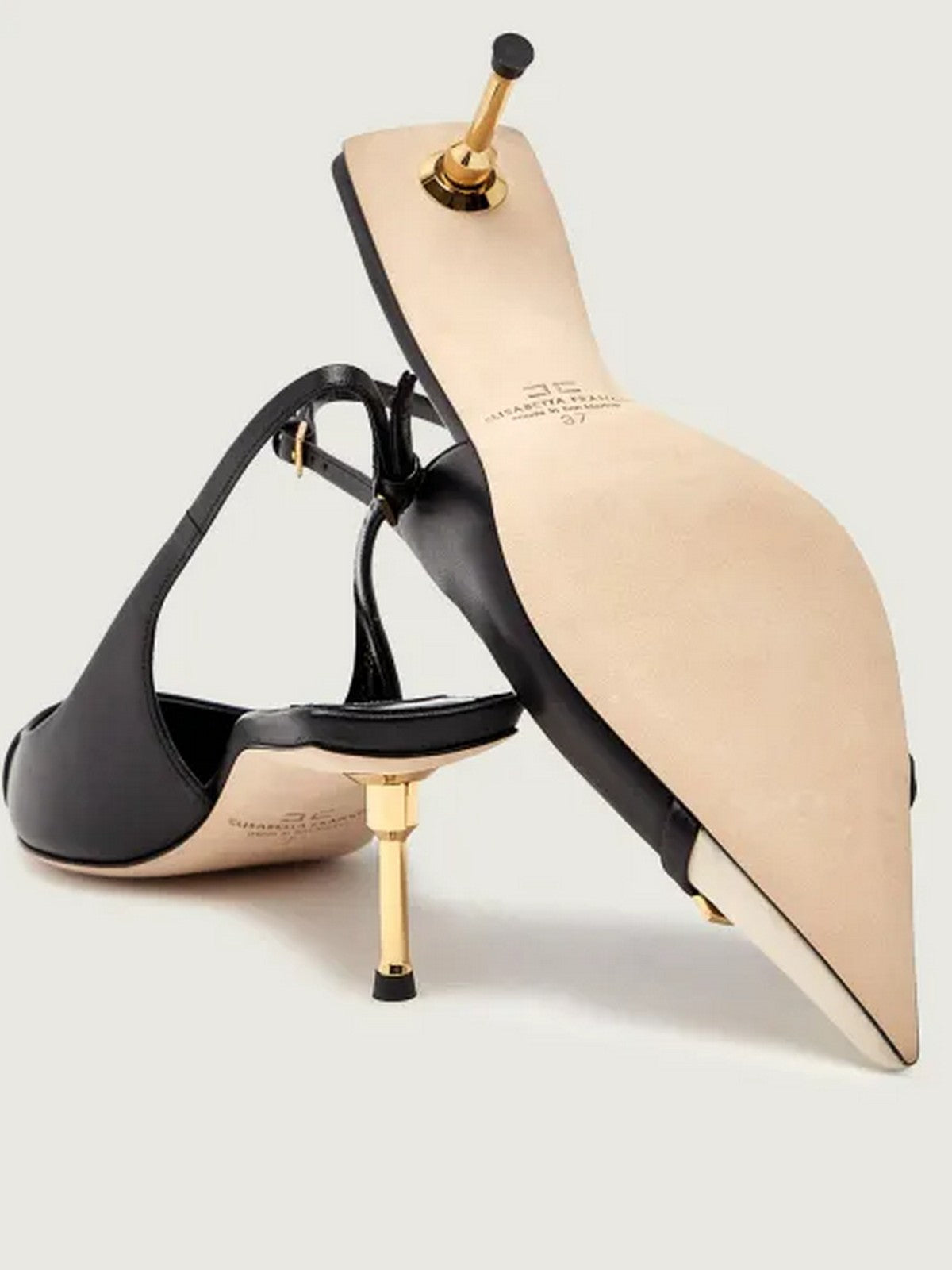 ELISABETTA FRANCHI Décolleté Donna  SA57L61E2 685 NERO/BURRO gioboutiqueweb