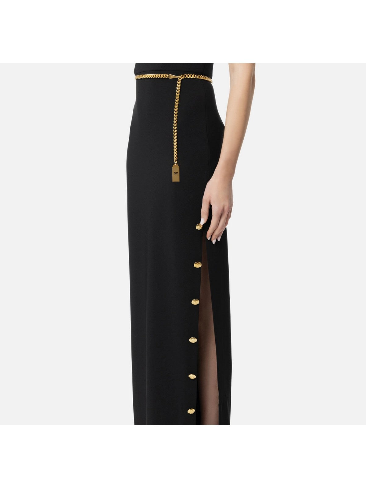 ELISABETTA FRANCHI Abito Donna  AB62946E2 110 Nero gioboutiqueweb