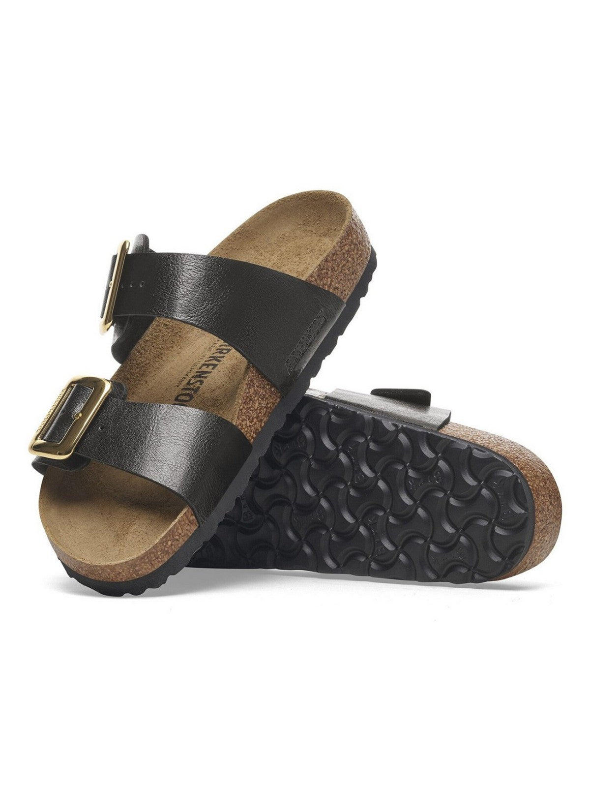 BIRKENSTOCK Sandalo Donna Sydney CB graceful licorice, Birko Flor 1029457 Nero gioboutiqueweb