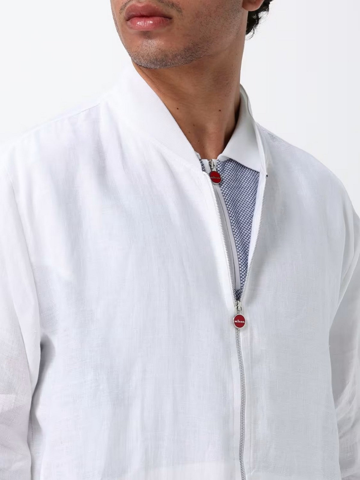 KITON Giacca Uomo  UGO001H0969002001 WHITE gioboutiqueweb