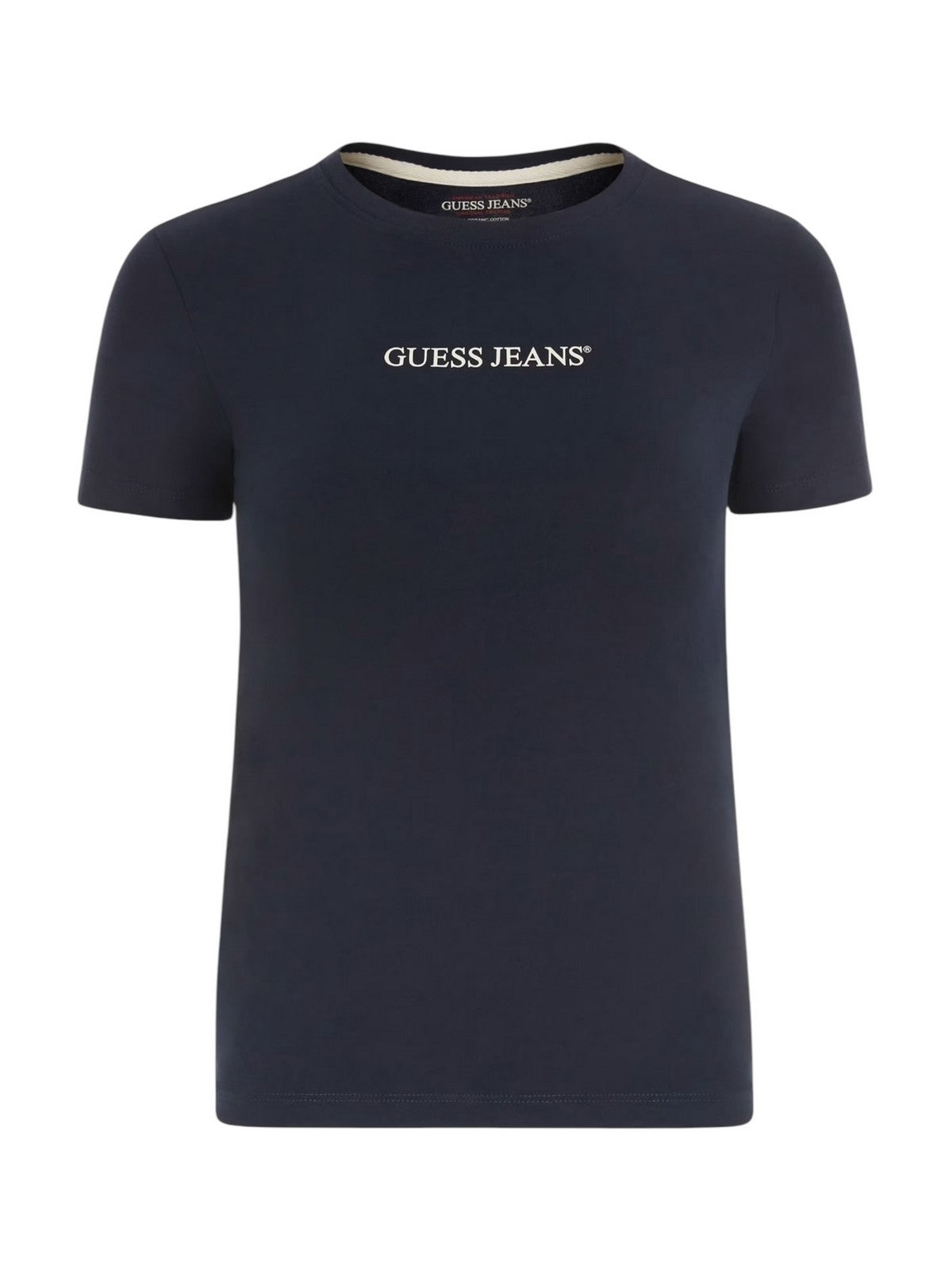 GUESS T-shirt Donna GJ SS CN SLIM LOGO PRINT TEE W4YI01 J1314 A71W DARING OCEAN gioboutiqueweb