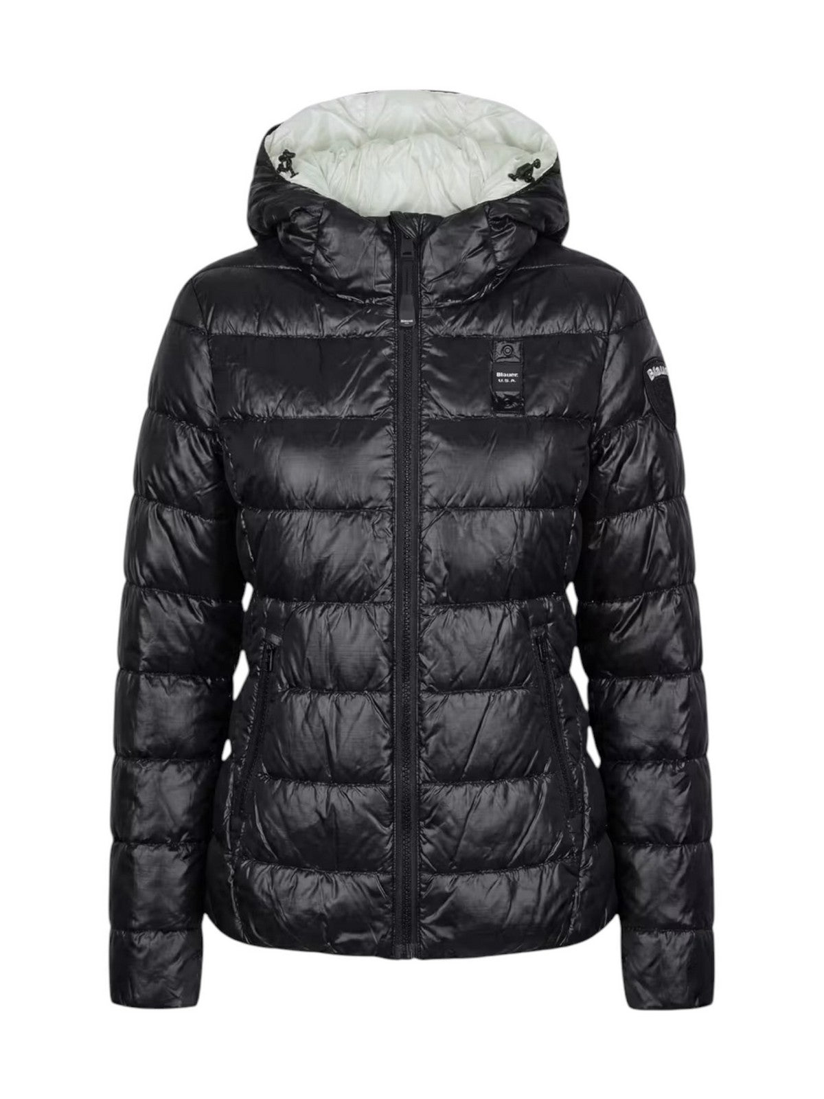 BLAUER Piumino Donna CAROLL 26SBLDC02170 006648 999EE NERO interno GREEN 60I