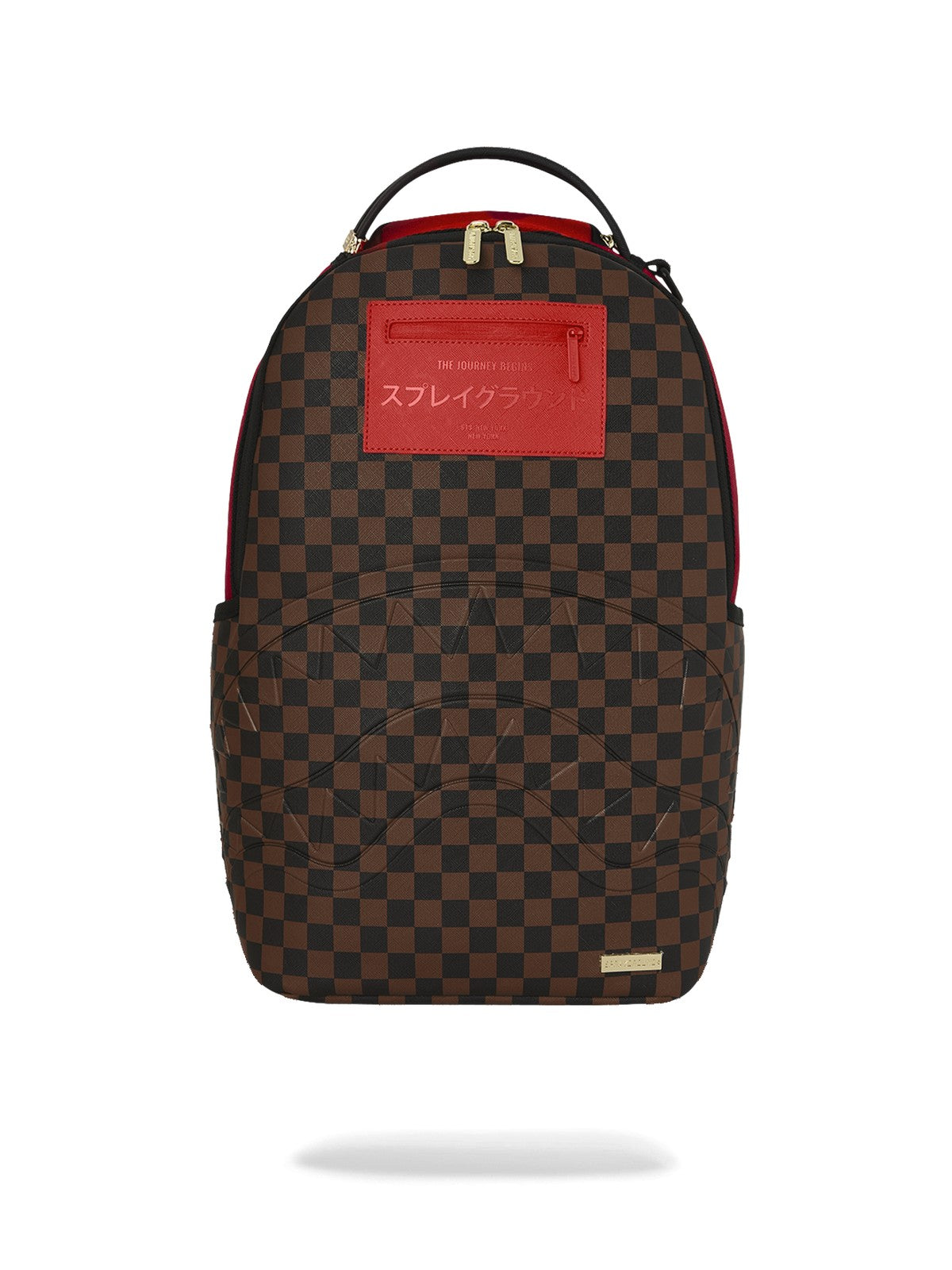 SPRAYGROUND Zaino Unisex adulto RED REDEMPTION DLXSV BACKPACK 910B8571NSZ Marrone gioboutiqueweb