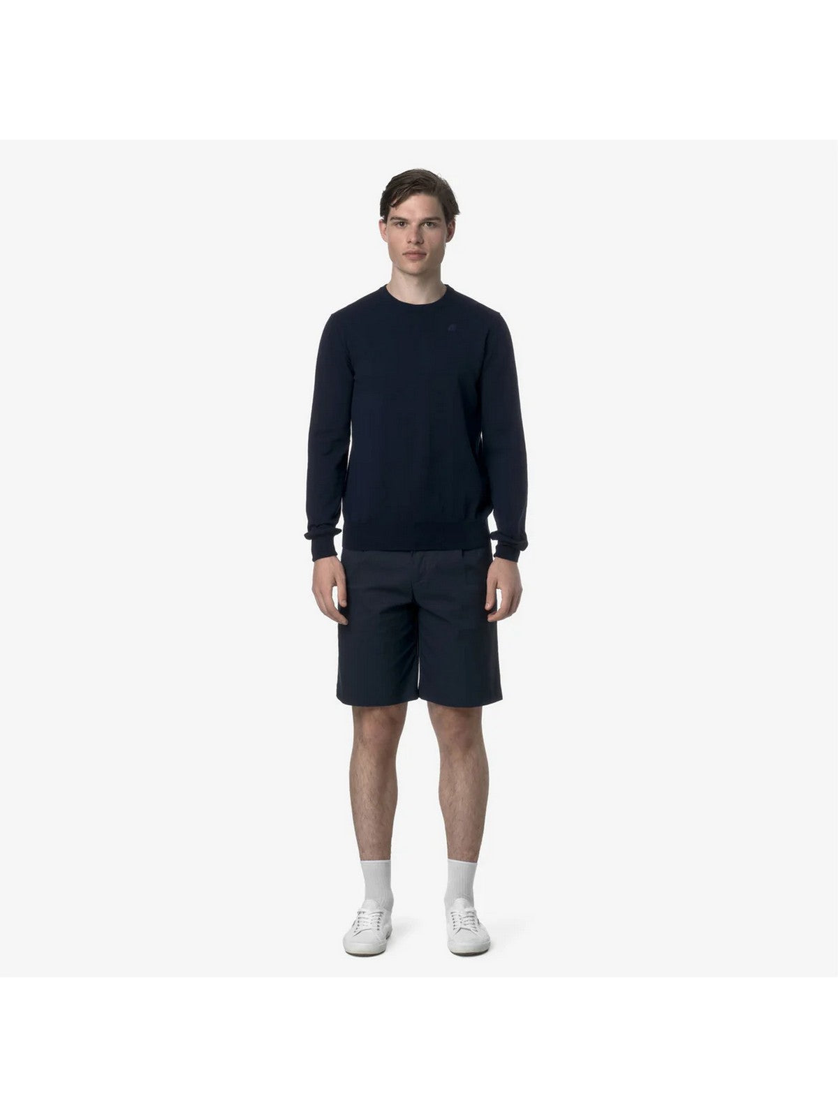 K-WAY Bermuda Uomo SEVERE TWILL TECH K6133PW K89 BLUE DEPTH gioboutiqueweb