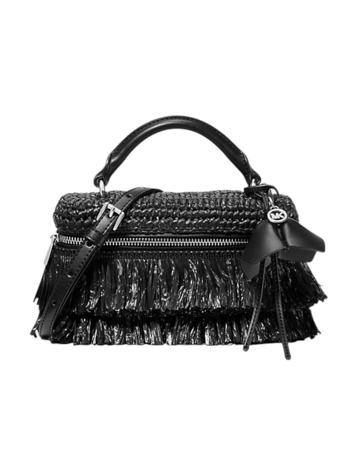 MICHAEL KORS Borsa Donna JANA 32S6SQ1C0W 003 BLACK/BLACK gioboutiqueweb