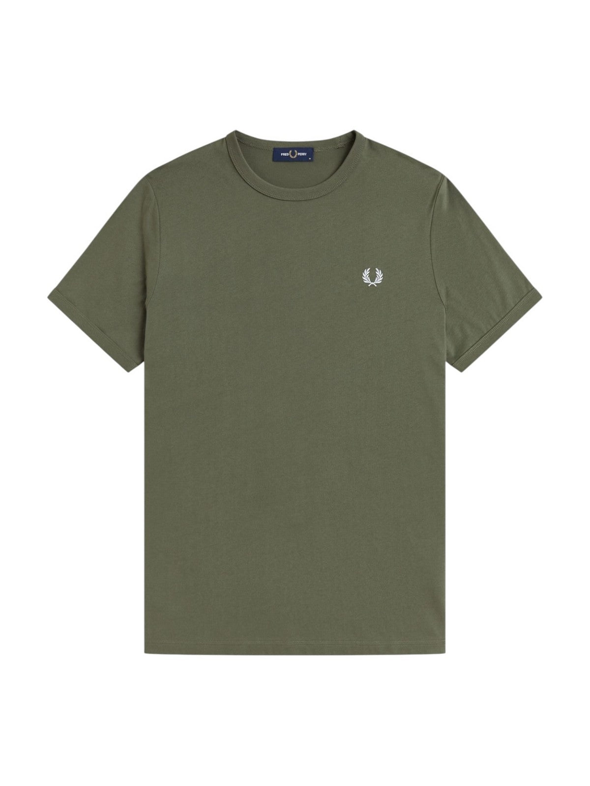 FRED PERRY T-shirt Uomo  FP-M3519 W19 LAUREL W GRN gioboutiqueweb