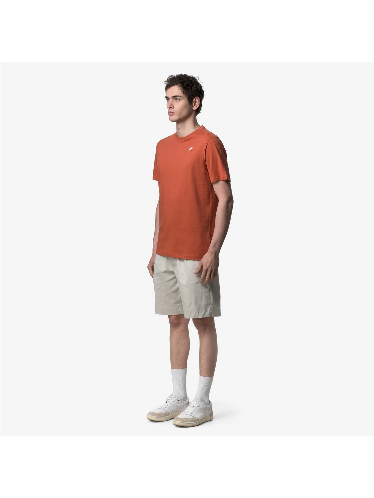 K-WAY T-shirt Uomo ODOM JERSEY K7125UW 896 Orange Brownish gioboutiqueweb