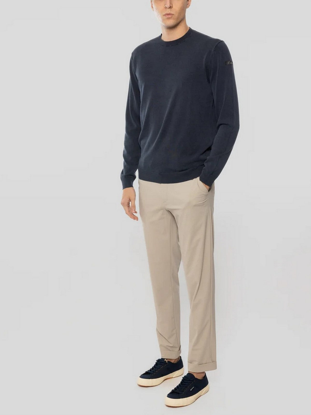 RRD Pantalone Uomo  25300 85 Bianco gioboutiqueweb