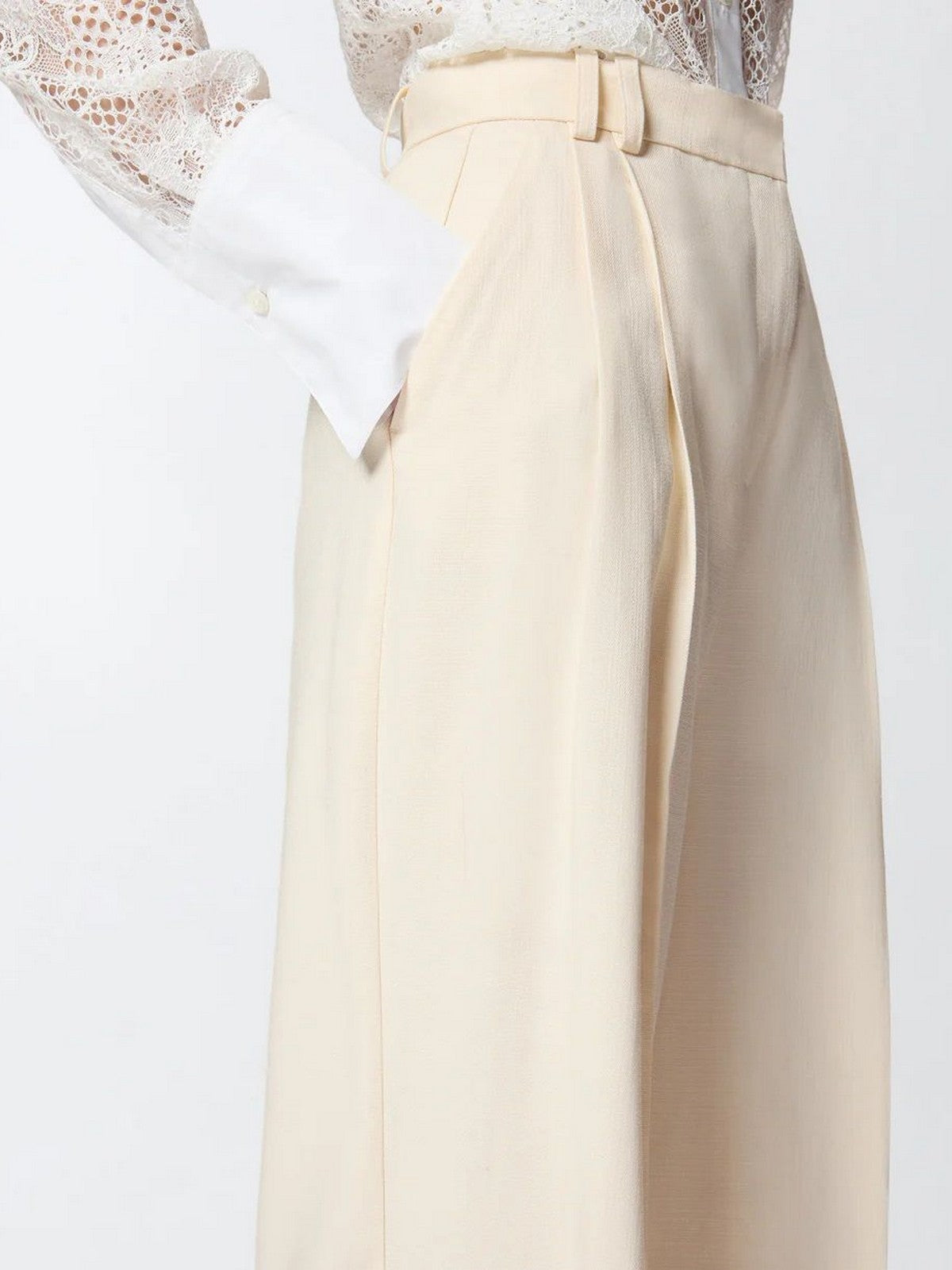 PINKO Pantalone Donna BRESCELLO PANTALONE FRISOTTINO 106918-A2W6 C00 BIANCO CIGNO gioboutiqueweb