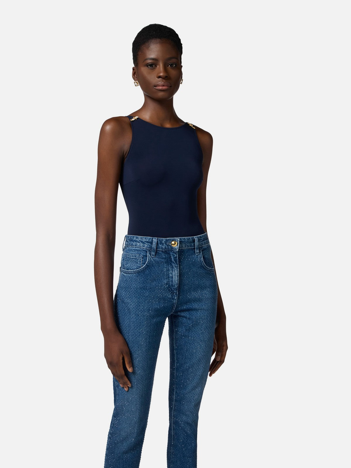ELISABETTA FRANCHI Body Woman BO03552E2-DC8 Blue