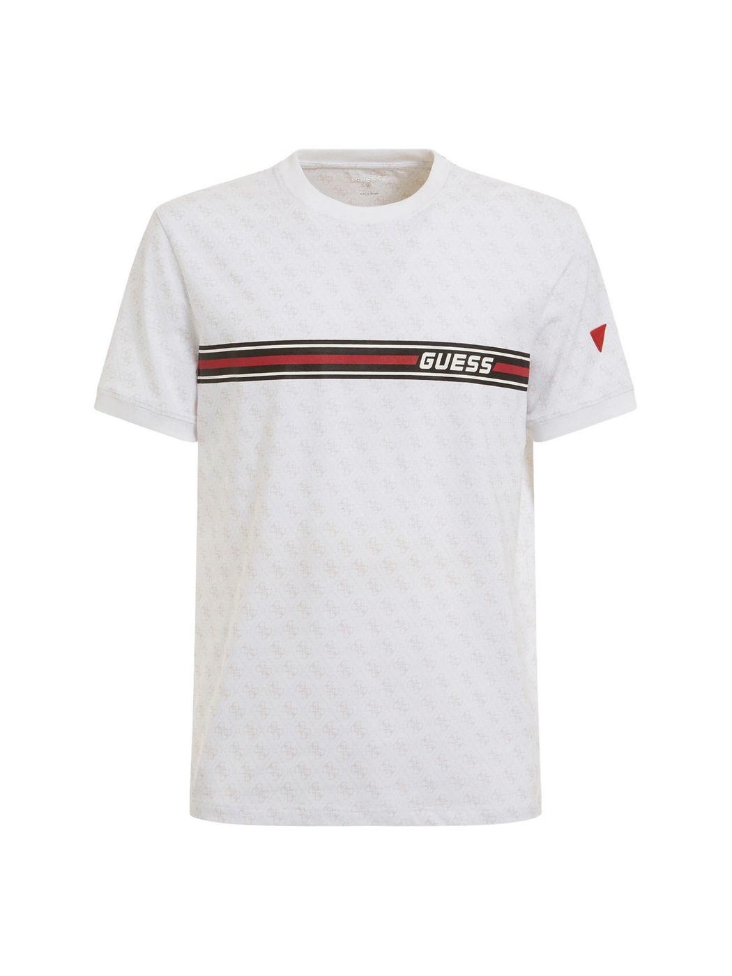 GUESS SPORT T-Shirt e Polo Uomo  Z2BI09 J1314 P05N 4G AOP PURE WHITE gioboutiqueweb