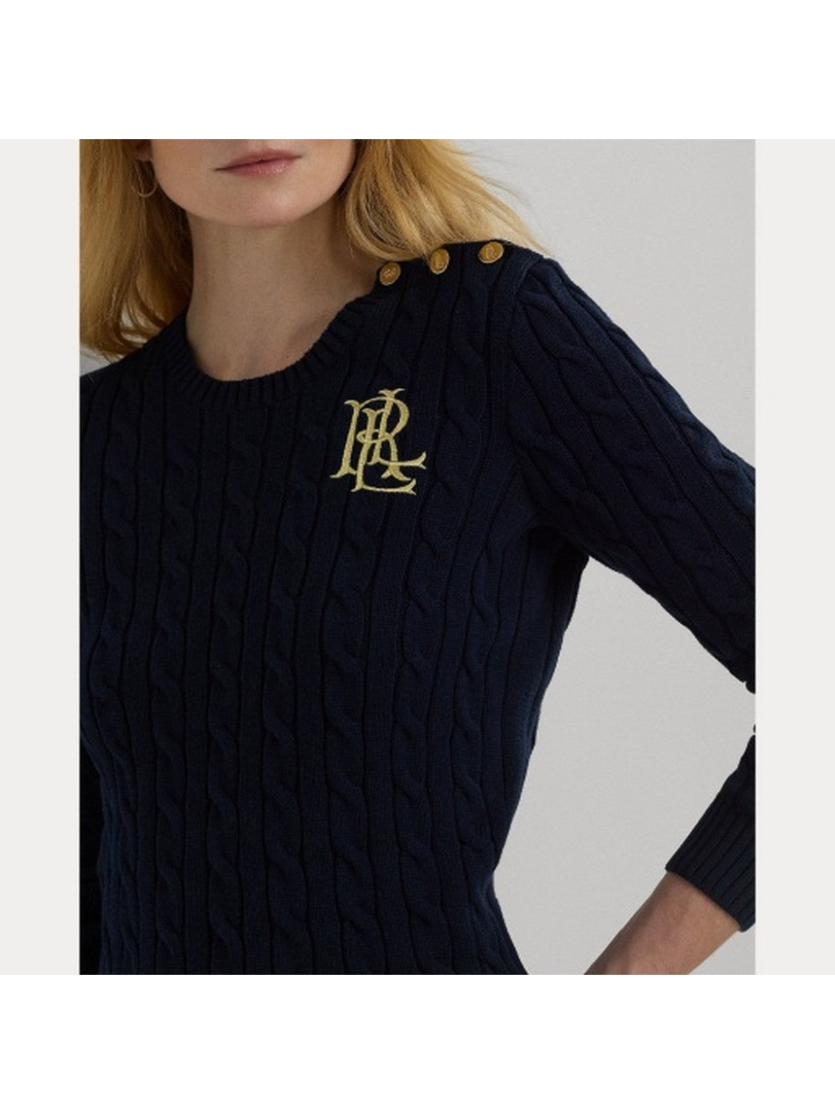 LAUREN RALPH LAUREN Maglia Donna MONTIVA 200932223 003 LAUREN NAVY gioboutiqueweb
