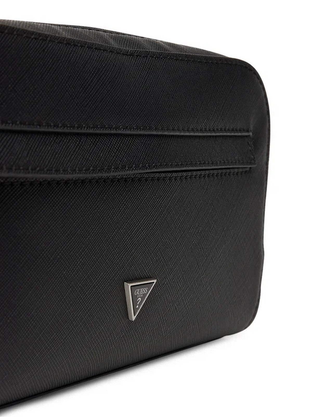 GUESS Pochette Uomo MILANO SMALL NECESSAIRE PMMISA P6161 BLA BLACK gioboutiqueweb