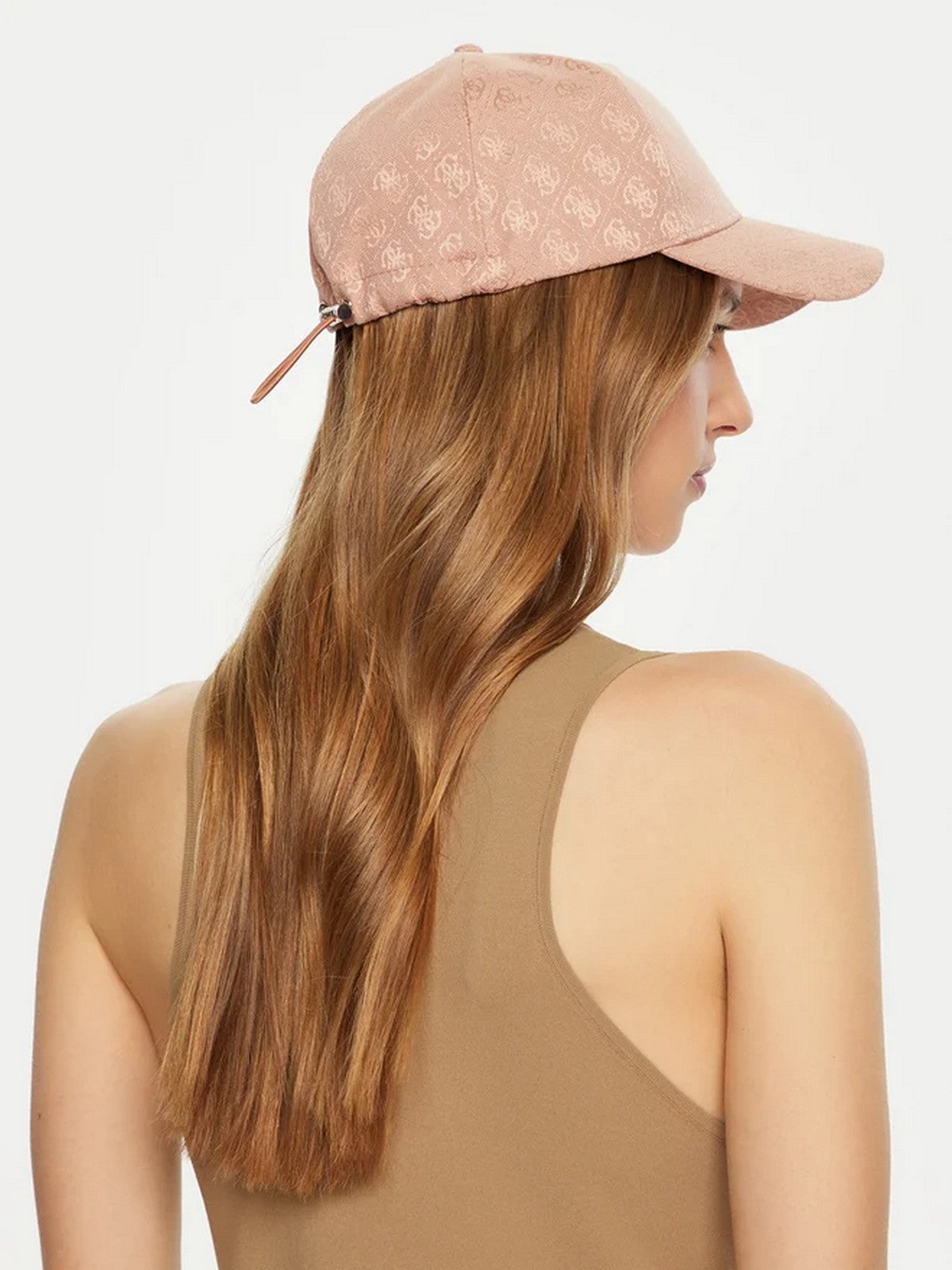 GUESS Cappello Donna ORLINA LOGO BASEBALL CAP AW5184 POL03 SDL Beige gioboutiqueweb