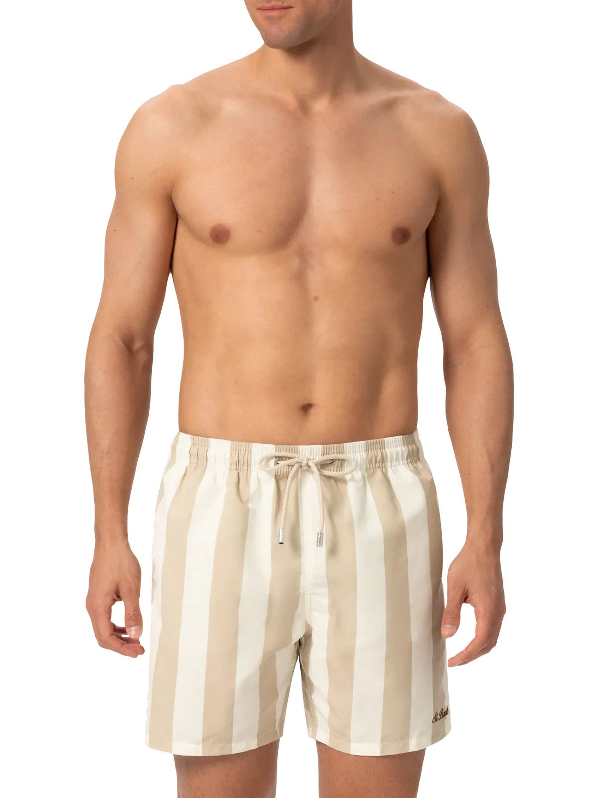 MC2 SAINT BARTH Costume da bagno Uomo  SYROS 04060L STRIPES POP V 1110 EMB gioboutiqueweb