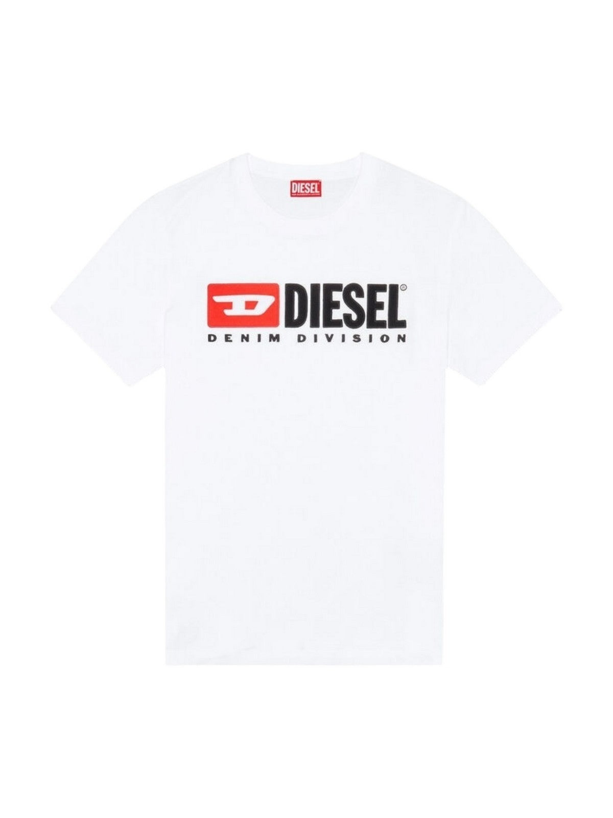 DIESEL T-shirt Uomo T-BOXT-DIV MAGLIETTA A14943 0GRAI 100 100 - WHITE gioboutiqueweb