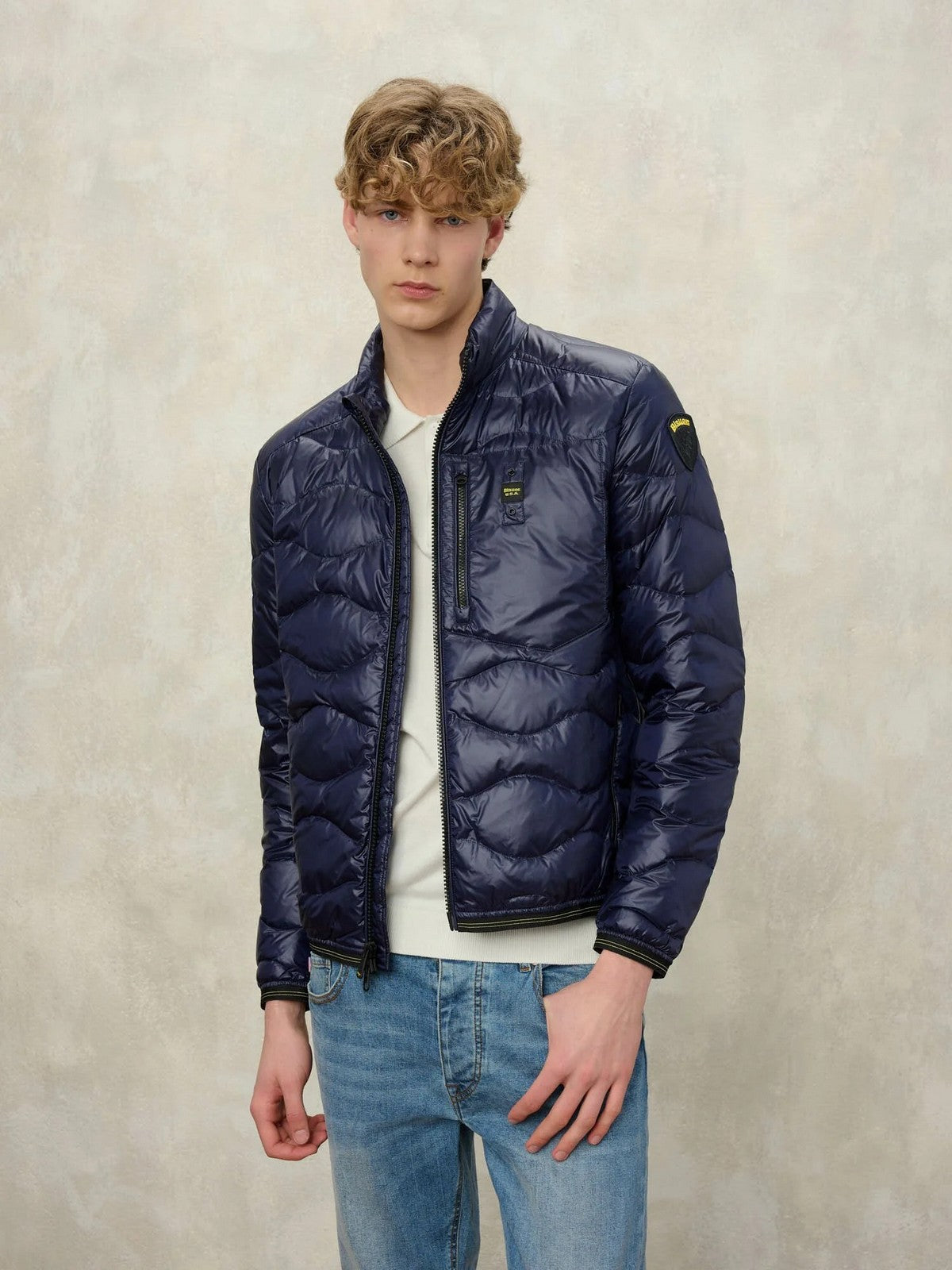 BLAUER Piumino Uomo Daniel 26SBLUC03178 006719 888 Blu
