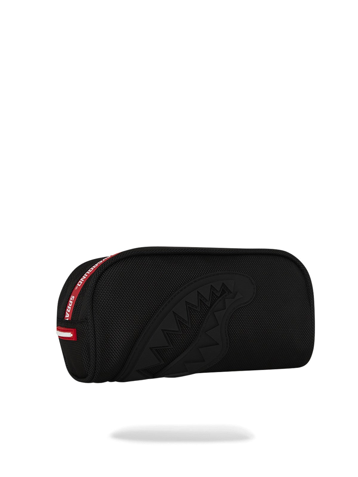 SPRAYGROUND Pochette Unisex adulto PRINTED ZIPPER SHARK POUCH 910B7884NSZ Nero gioboutiqueweb