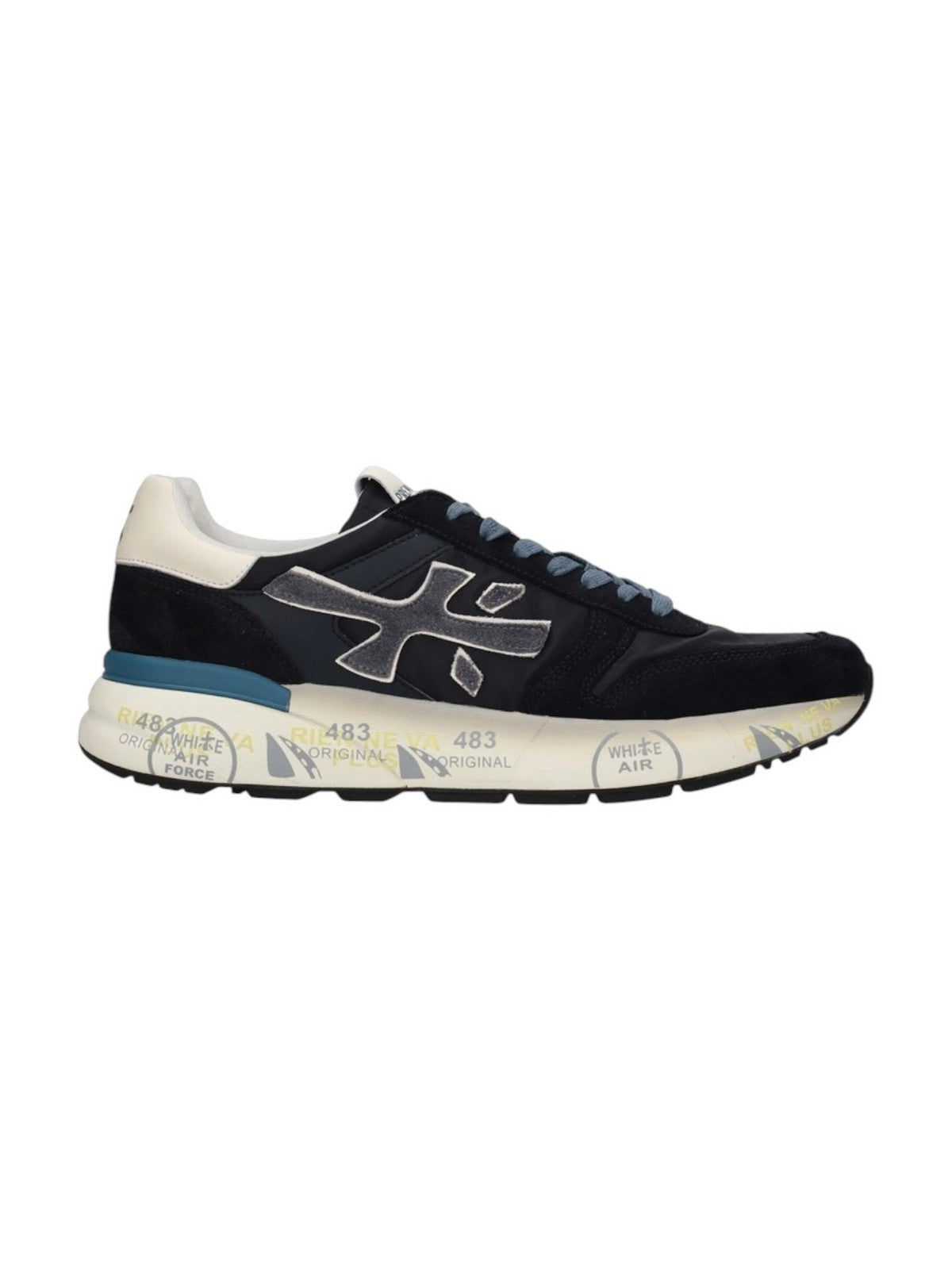 PREMIATA Sneaker Uomo  MICK VAR 7716 BLUE gioboutiqueweb