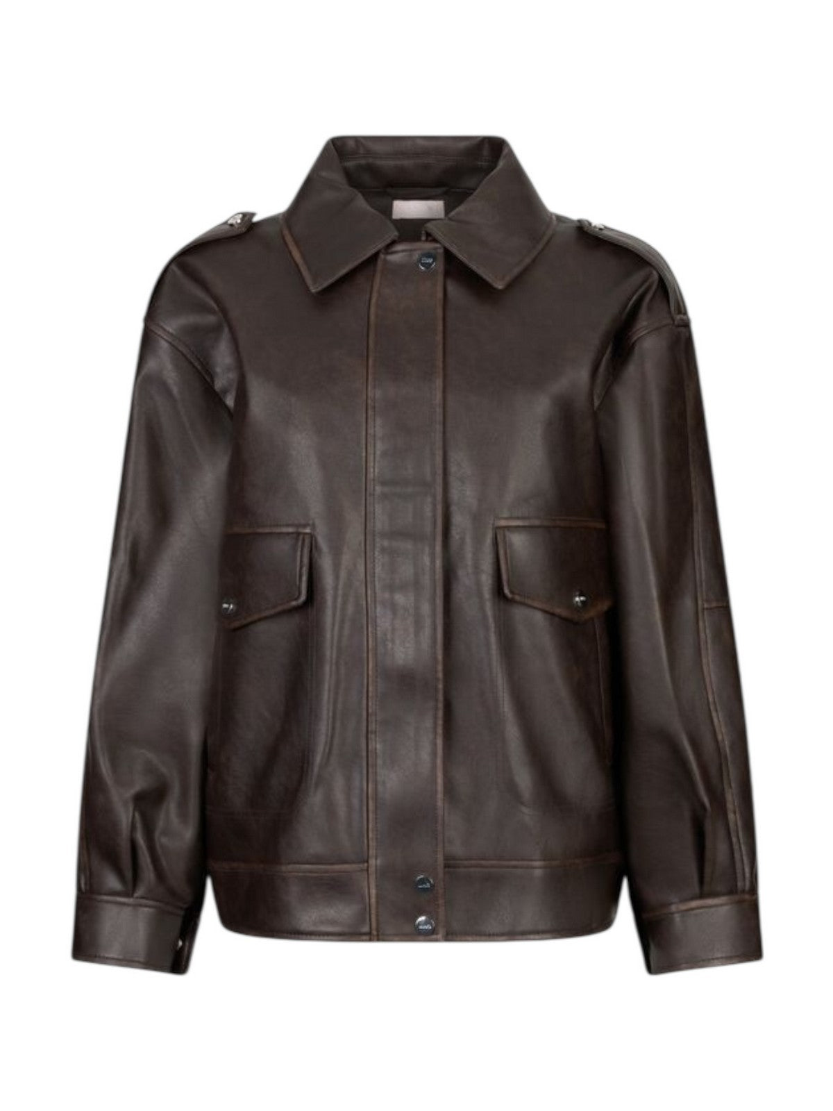 LIU JO WHITE Giubbino Donna  MF5097E1051 X0558 Light chocolate