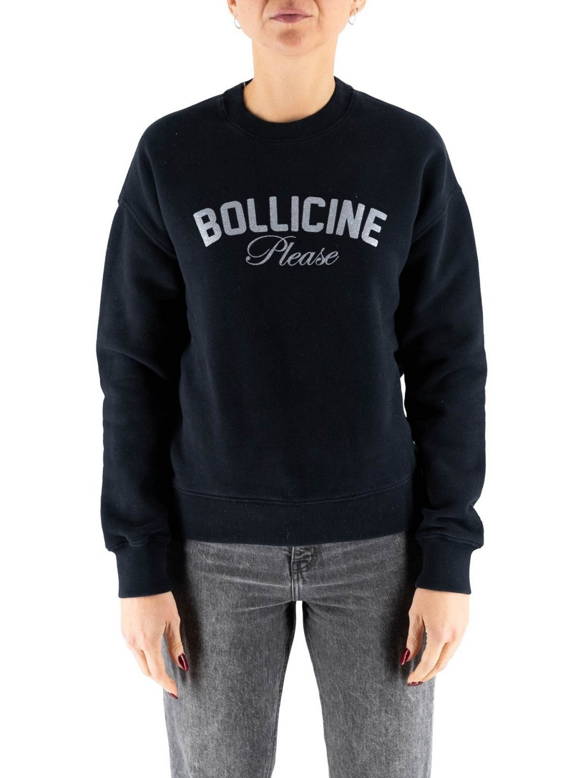 MC2 SAINT BARTH Felpa Donna  STARDUST W 03608I BOLLICINE PLEASE 00 GLITTER gioboutiqueweb