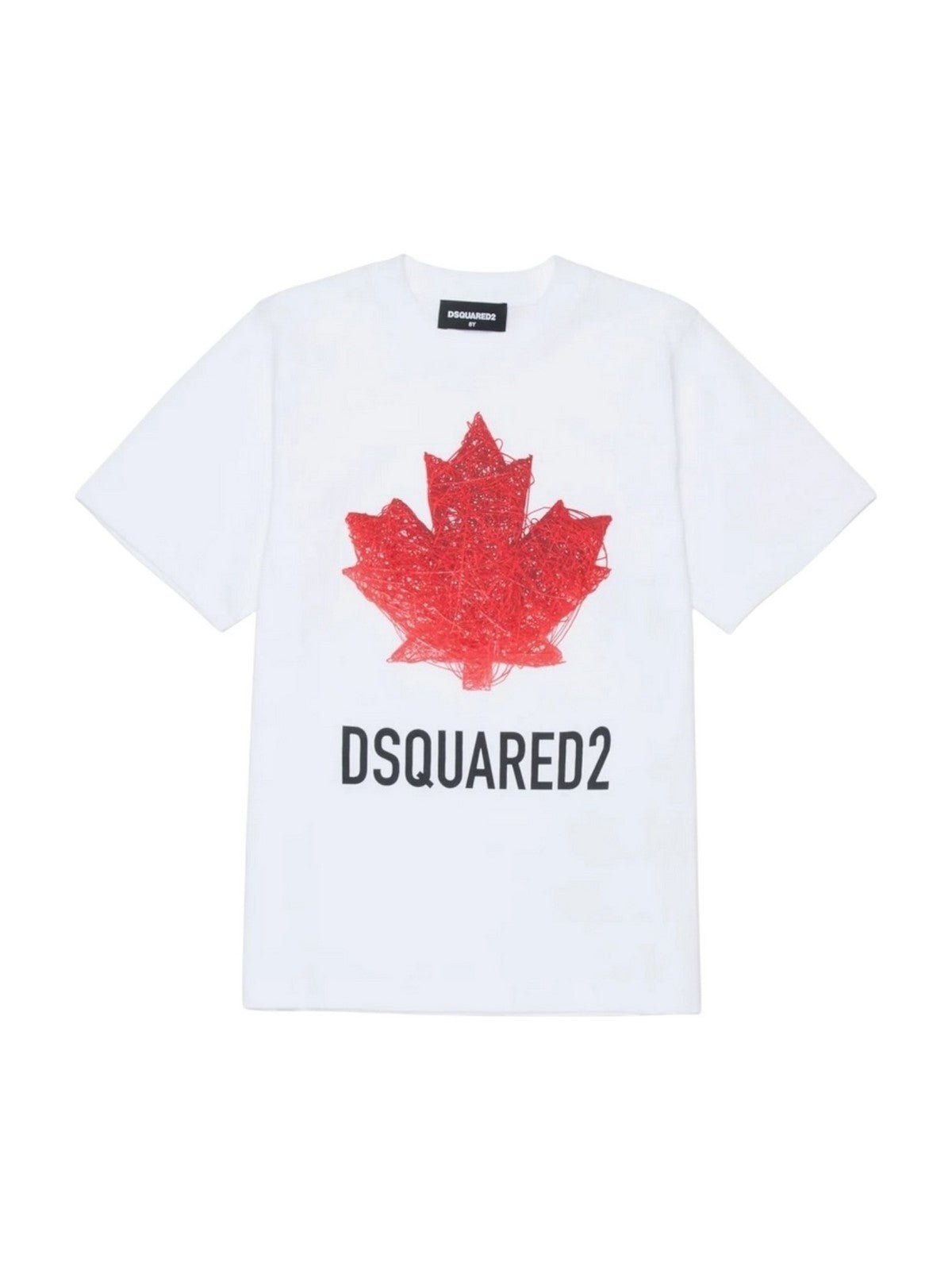 DSQUARED2 KIDS T-shirt Unisex bambino  DQ3176 D00XM DQ100 WHITE