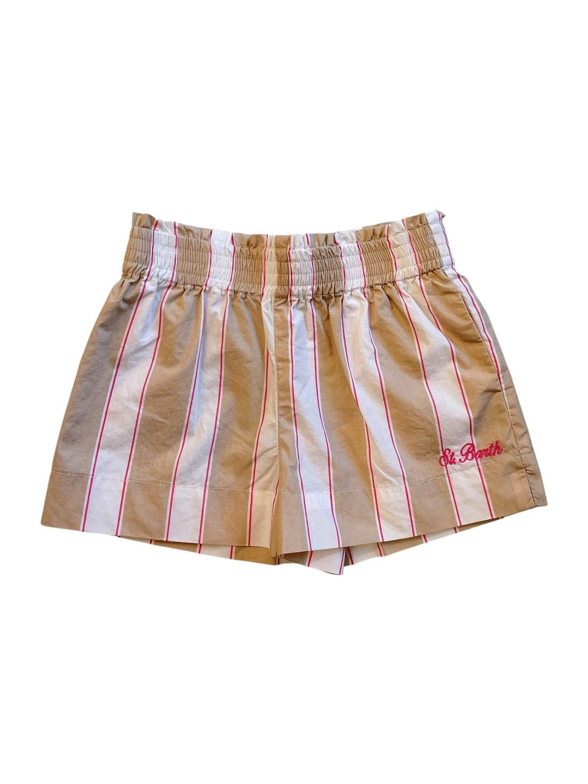 MC2 SAINT BARTH Pantalocino Bambine e ragazze  MEAVE JR 01417L COTTON SB BEACH STRIPES 1121 EMB