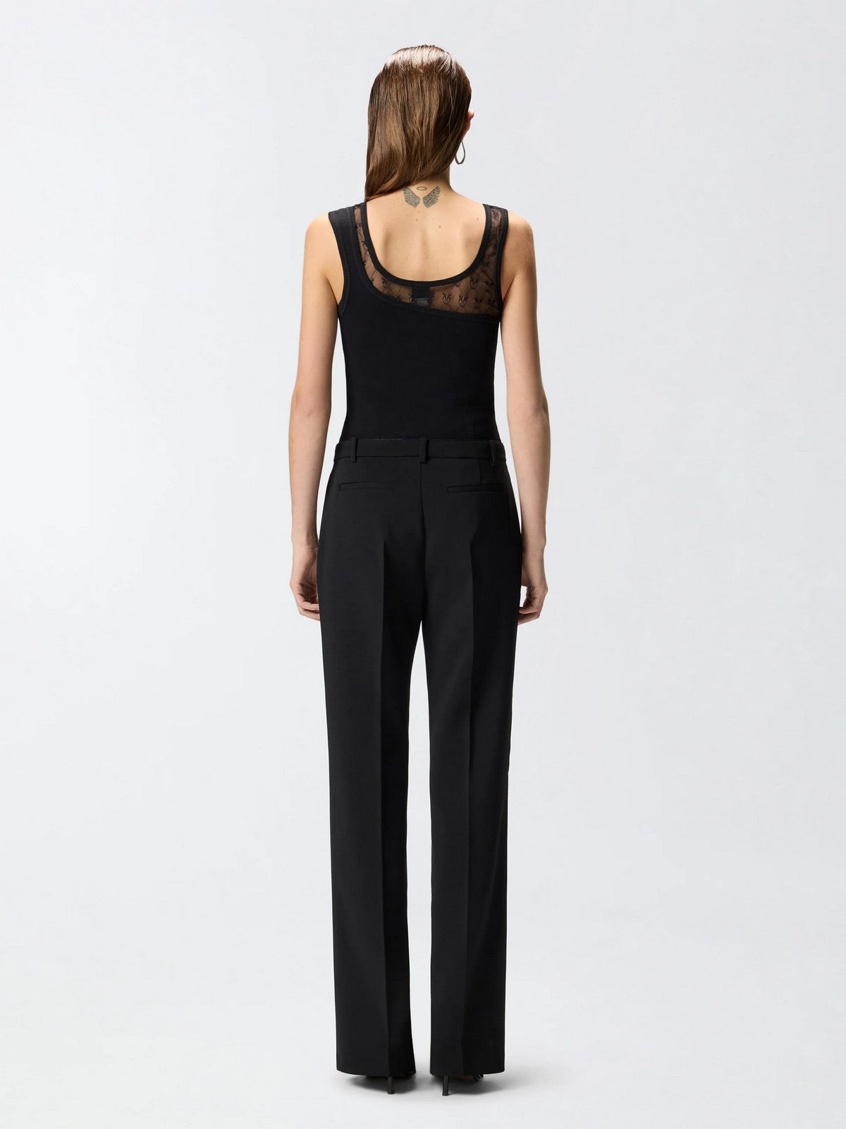 PINKO Canotta Donna CUPBOARD CANOTTA 106461-A362 Z99 NERO LIMOUSINE gioboutiqueweb