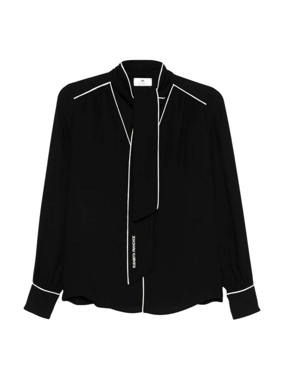 ELISABETTA FRANCHI Camicia Donna  CA10451E2-685 Nero gioboutiqueweb