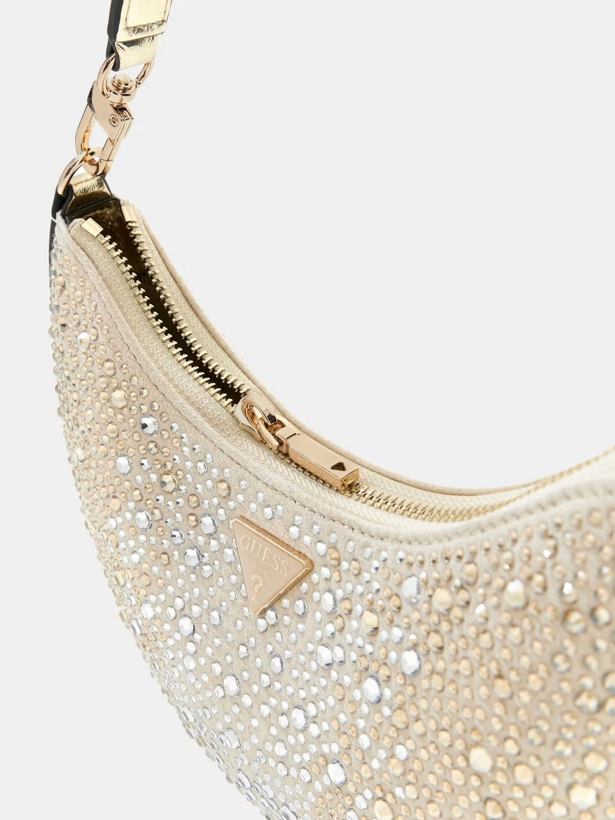 GUESS Borsa Donna TASMIN MINI SHOULDER BAG HWEG99 31720 GOL GOLD gioboutiqueweb