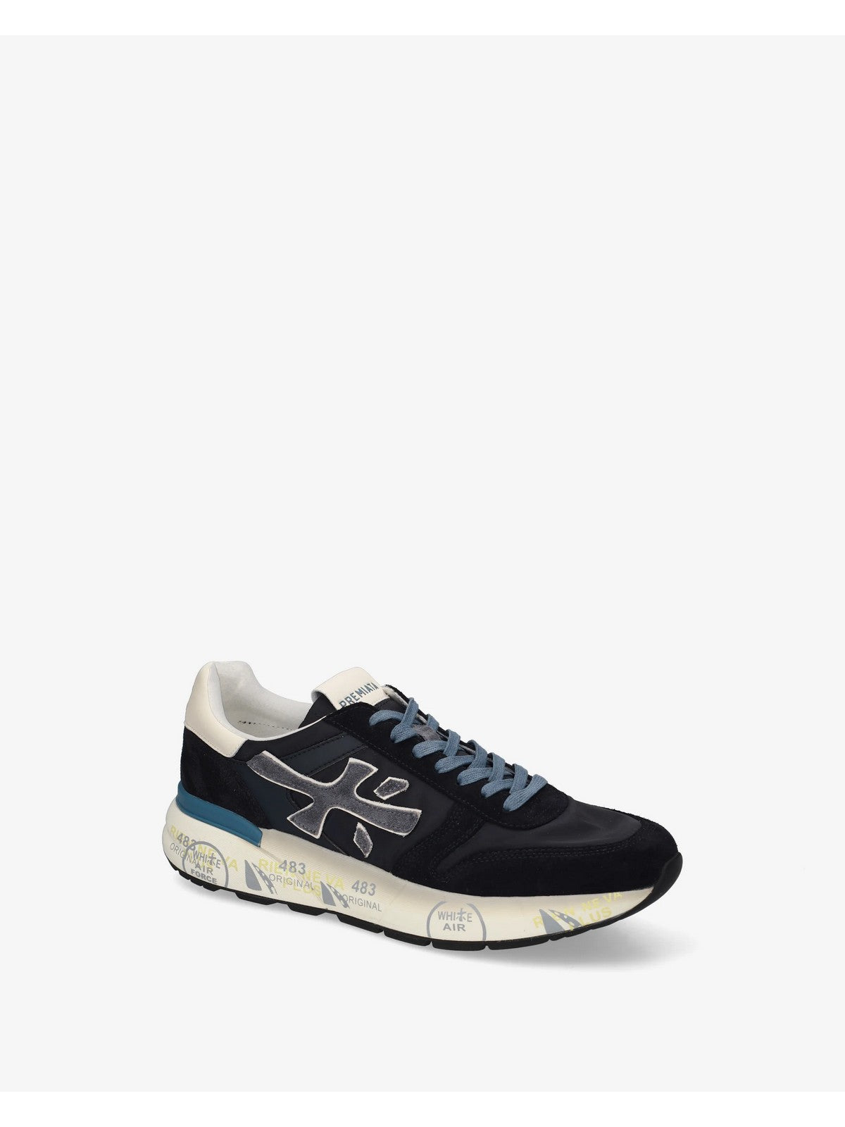 PREMIATA Sneaker Uomo  MICK VAR 7716 BLUE gioboutiqueweb
