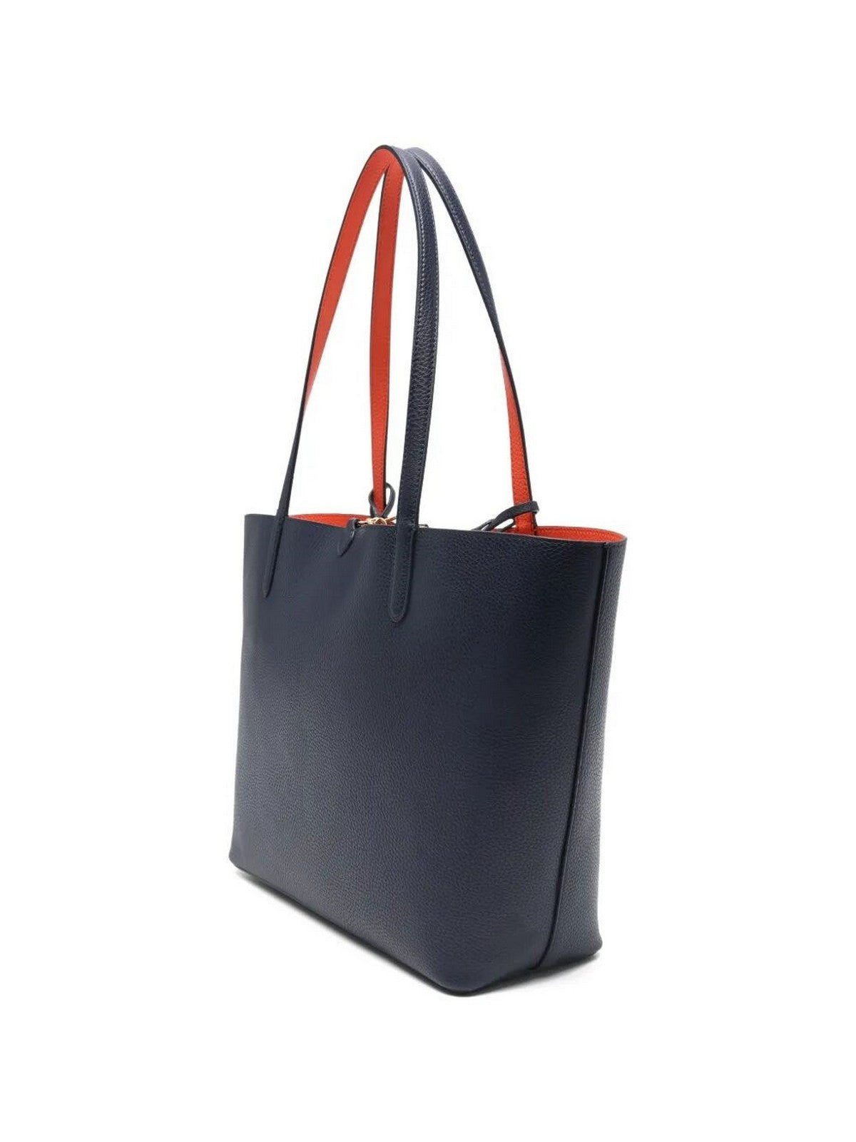 LAUREN RALPH LAUREN Borsa Donna RVRSBLE TOTE-TOTE-MEDIUM 431795329 079 REFINED NAVY/DUSK ORANGE