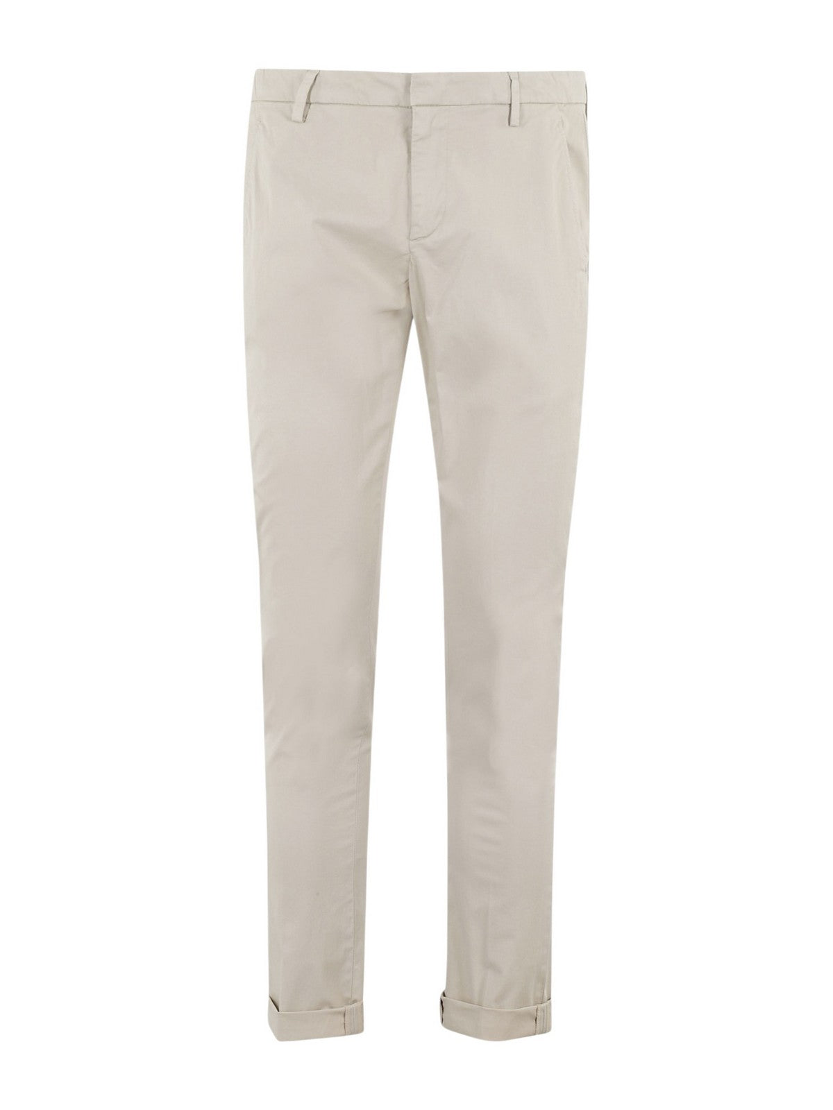 DONDUP Pantalone Uomo Gaubert UP235 GSE046U IZ1 010 Beige gioboutiqueweb