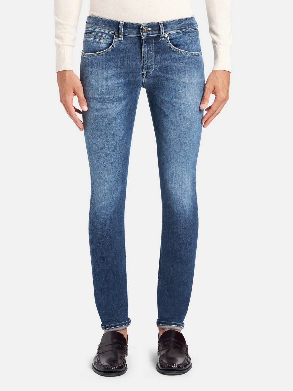 DONDUP Jeans Uomo George UP232 DSK316U J13 800 Blu