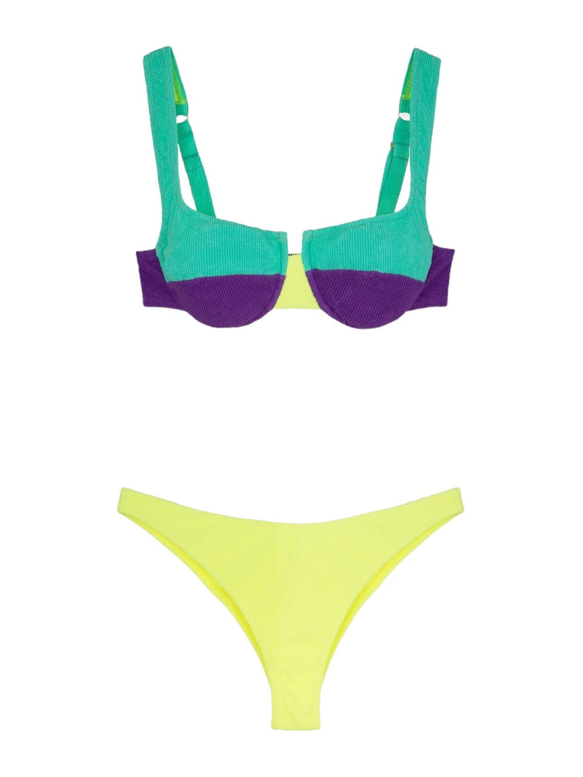 ME FUI Costume da bagno Donna  MF24-0211AQ Turchese
