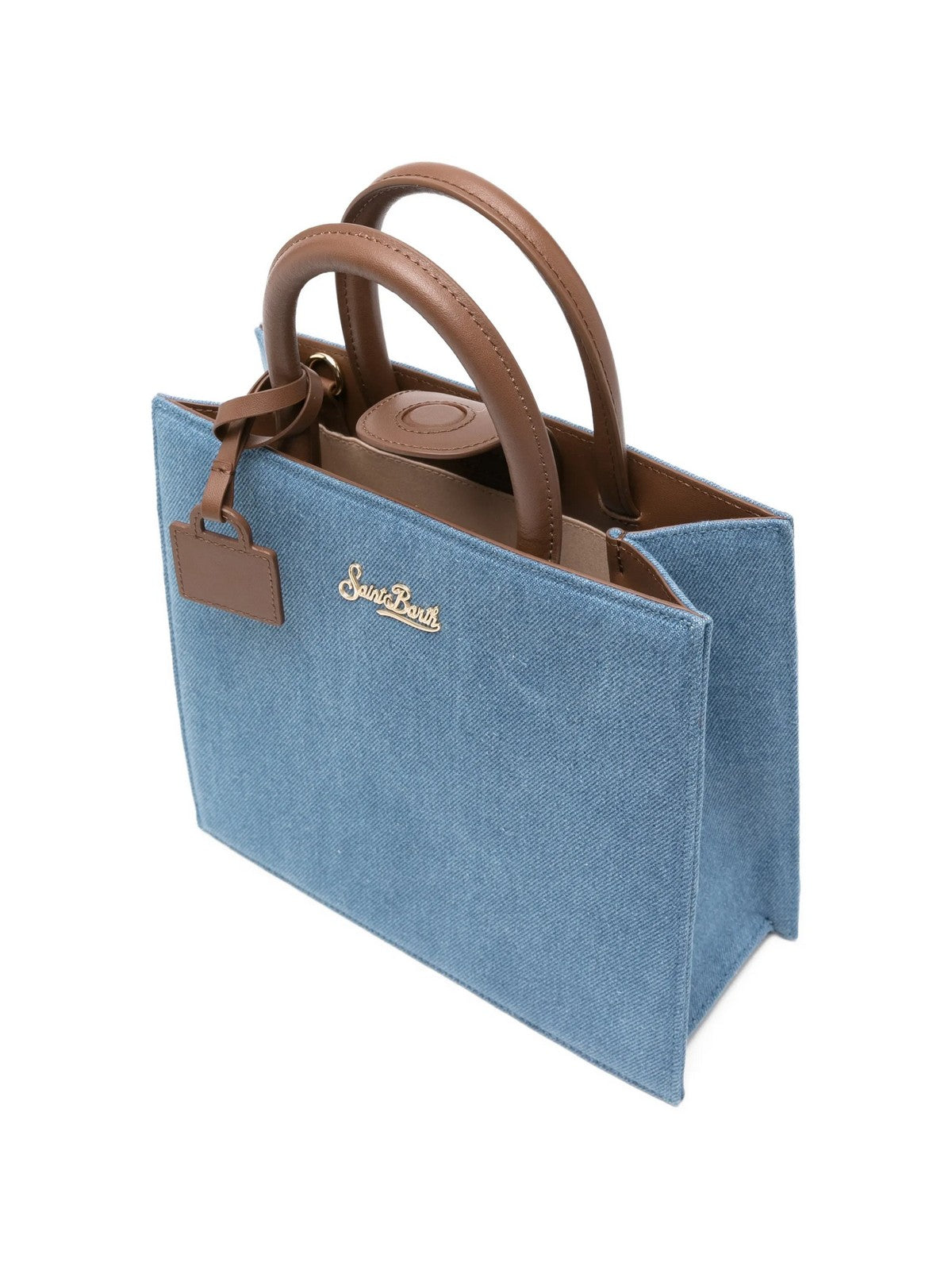 MC2 SAINT BARTH Borsa Donna  SHOP BAG MIDI 00009L DENIM