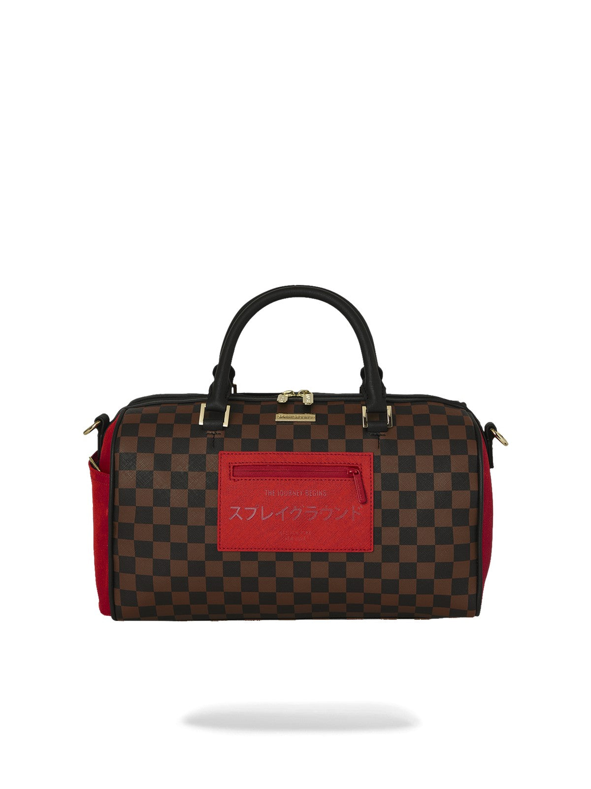 SPRAYGROUND Borsa Unisex adulto RED REDEMPTION MINI DUFFLE 910D8898NSZ Marrone gioboutiqueweb