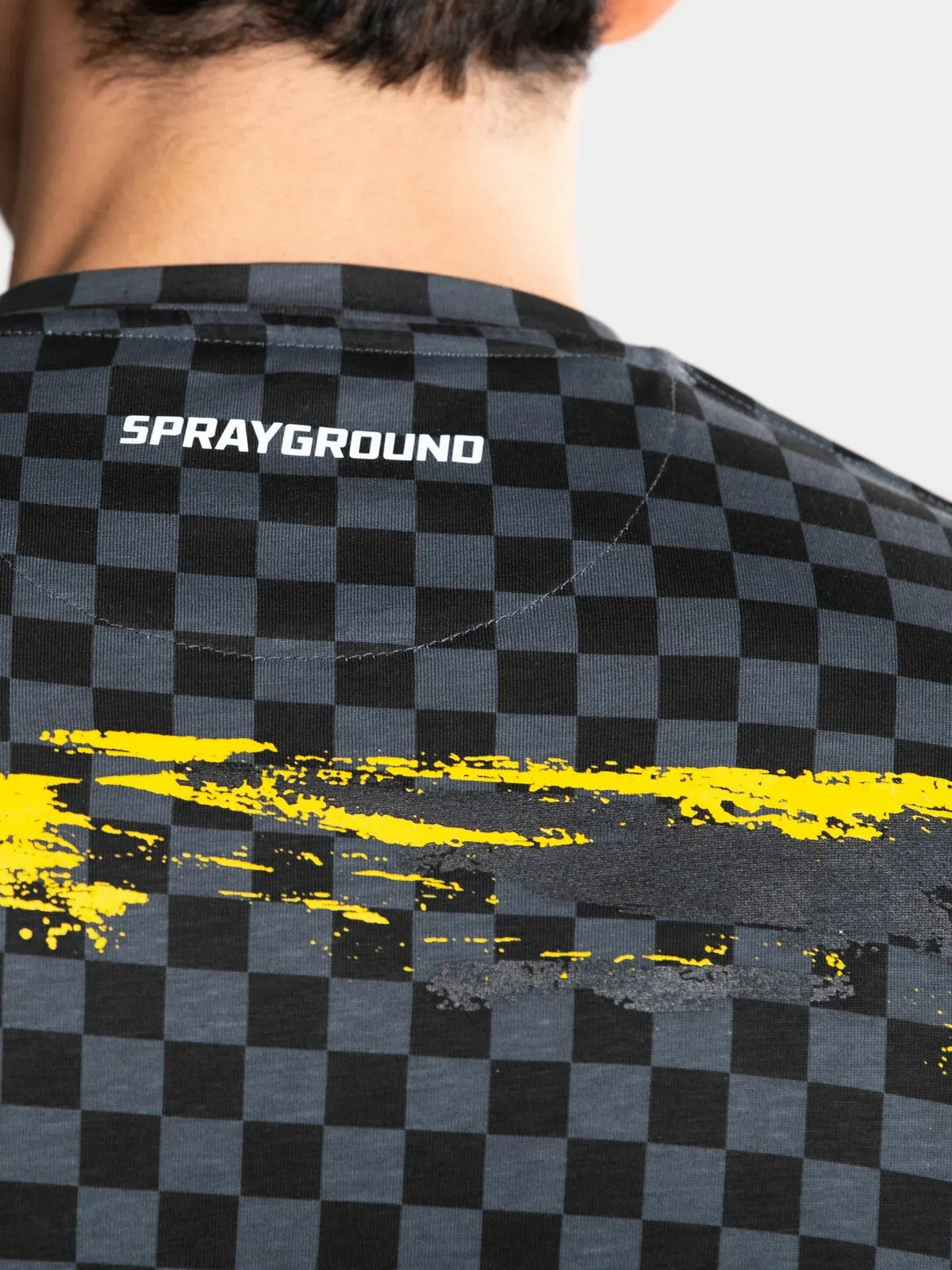 SPRAYGROUND T-shirt Uomo  SP688GREY Grigio gioboutiqueweb