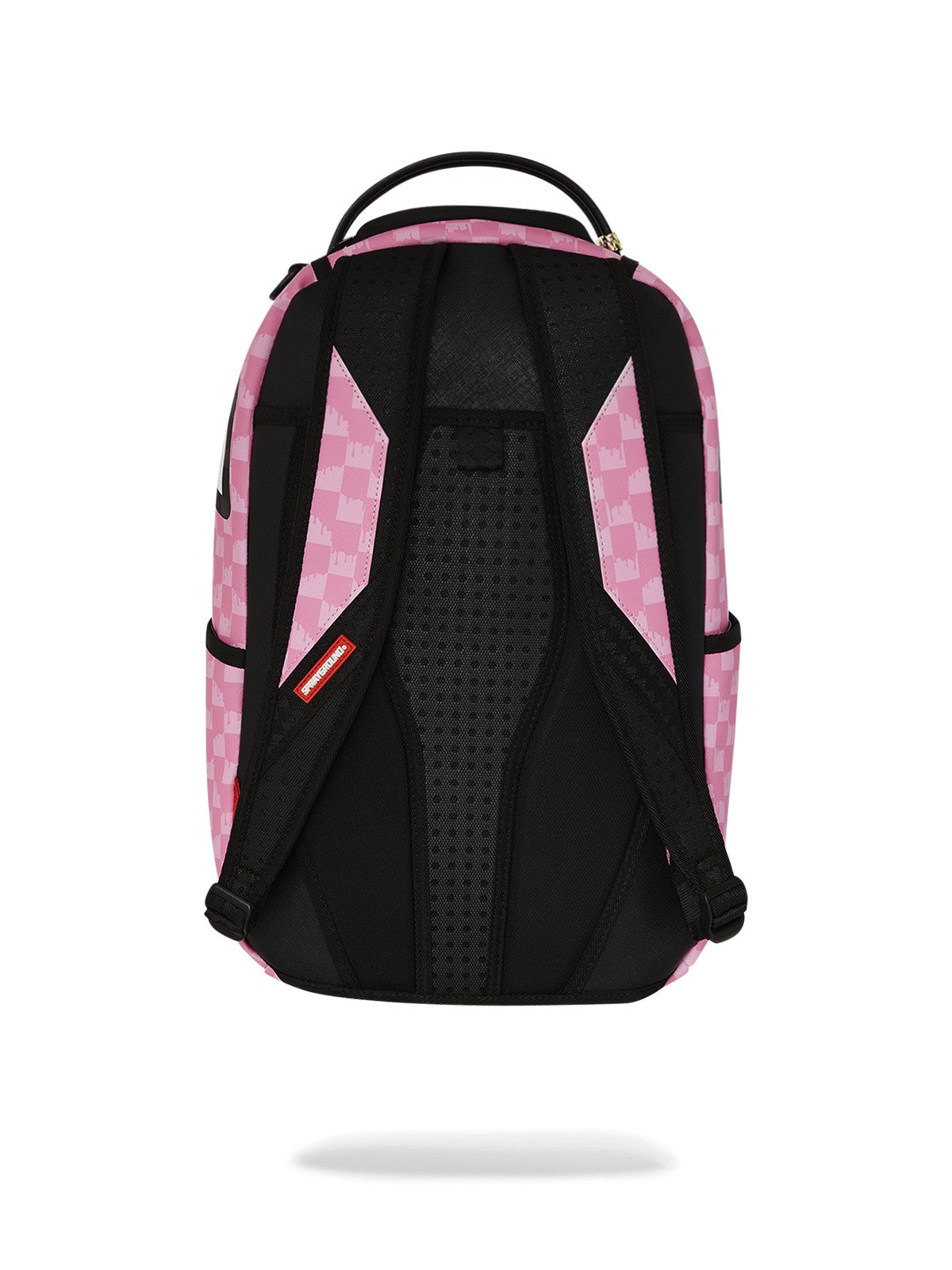 SPRAYGROUND Zaino Uomo PINK AND BLACK DRIP CHECK DLXSV BACKPACK 910B7694NSZ ROSA