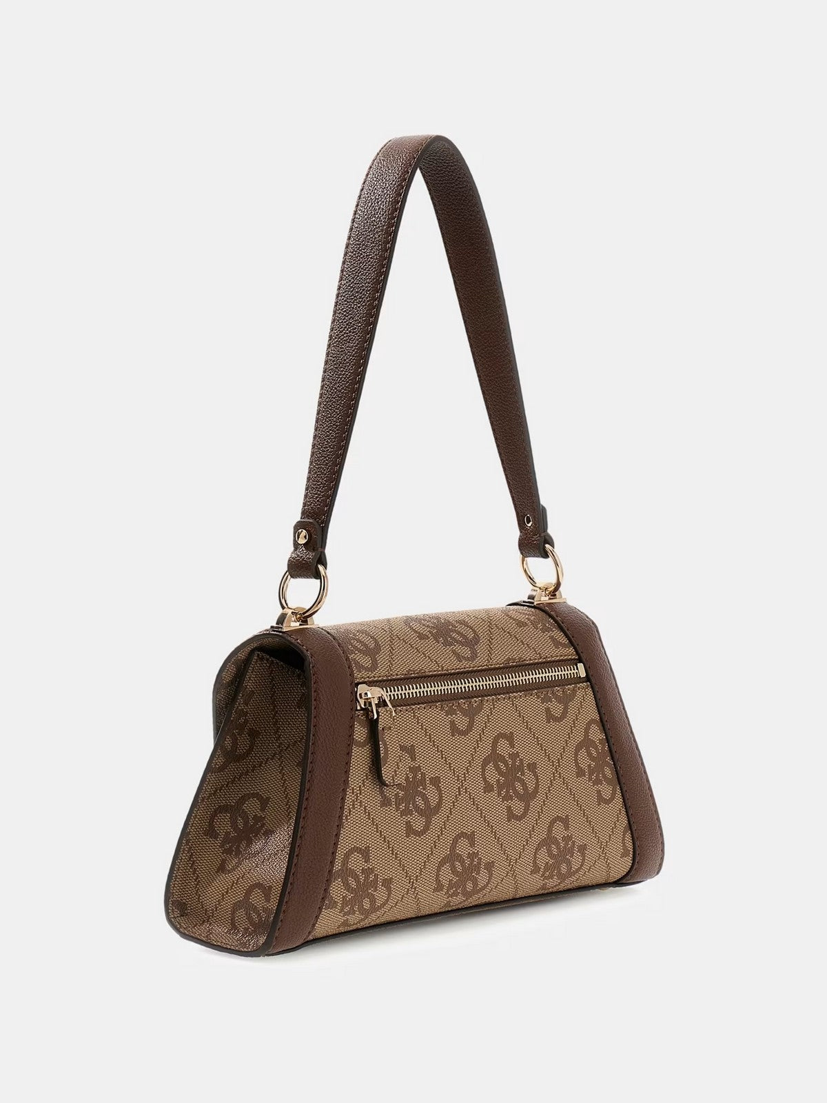 GUESS Borsa Donna KARNILLA LOGO FLAP SHLDR BAG HWOS99 01190 LGW LATTE LOGO/BROWN