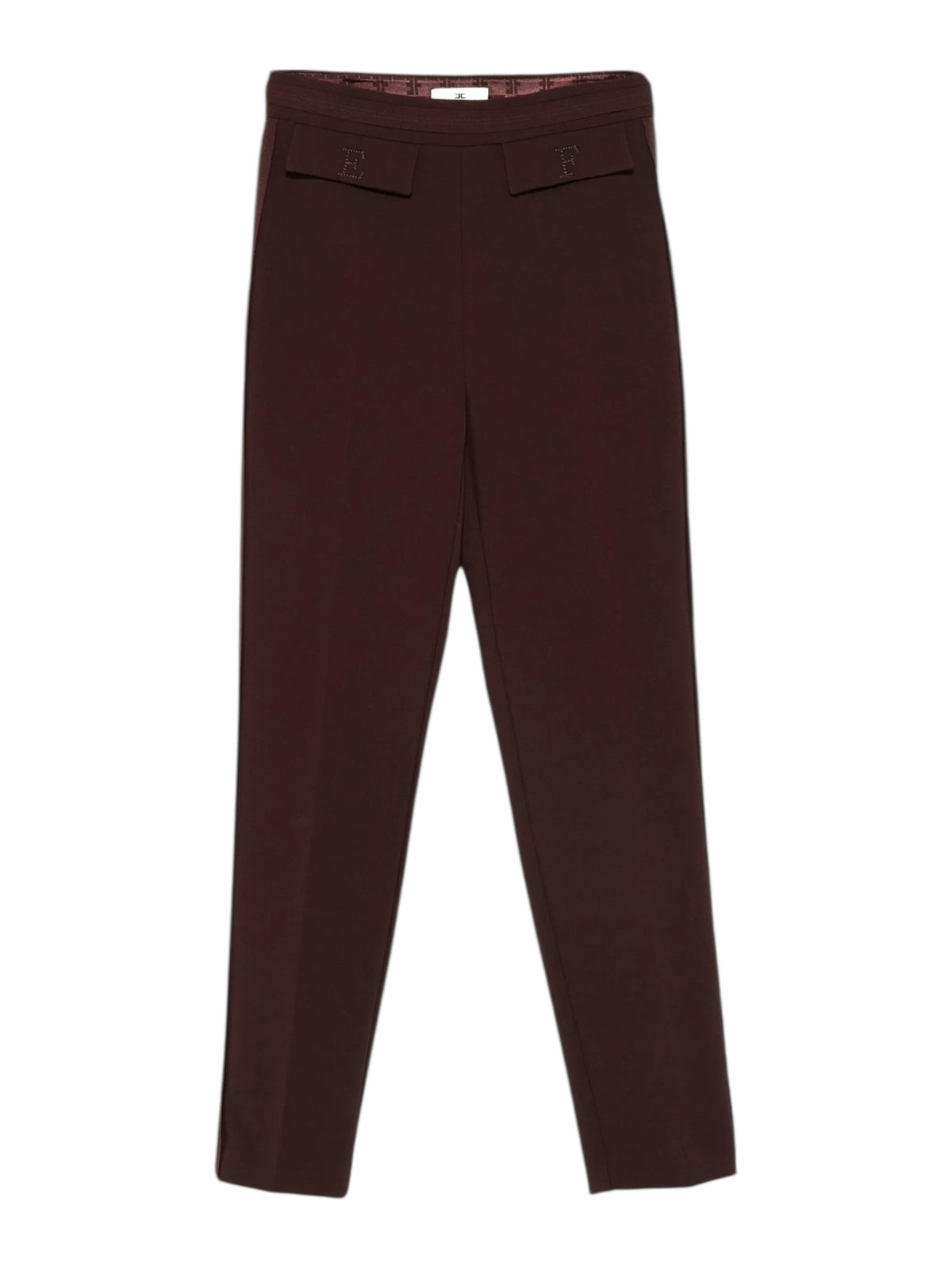 ELISABETTA FRANCHI Pantalone Donna  PA17061E2 644 CACAO gioboutiqueweb
