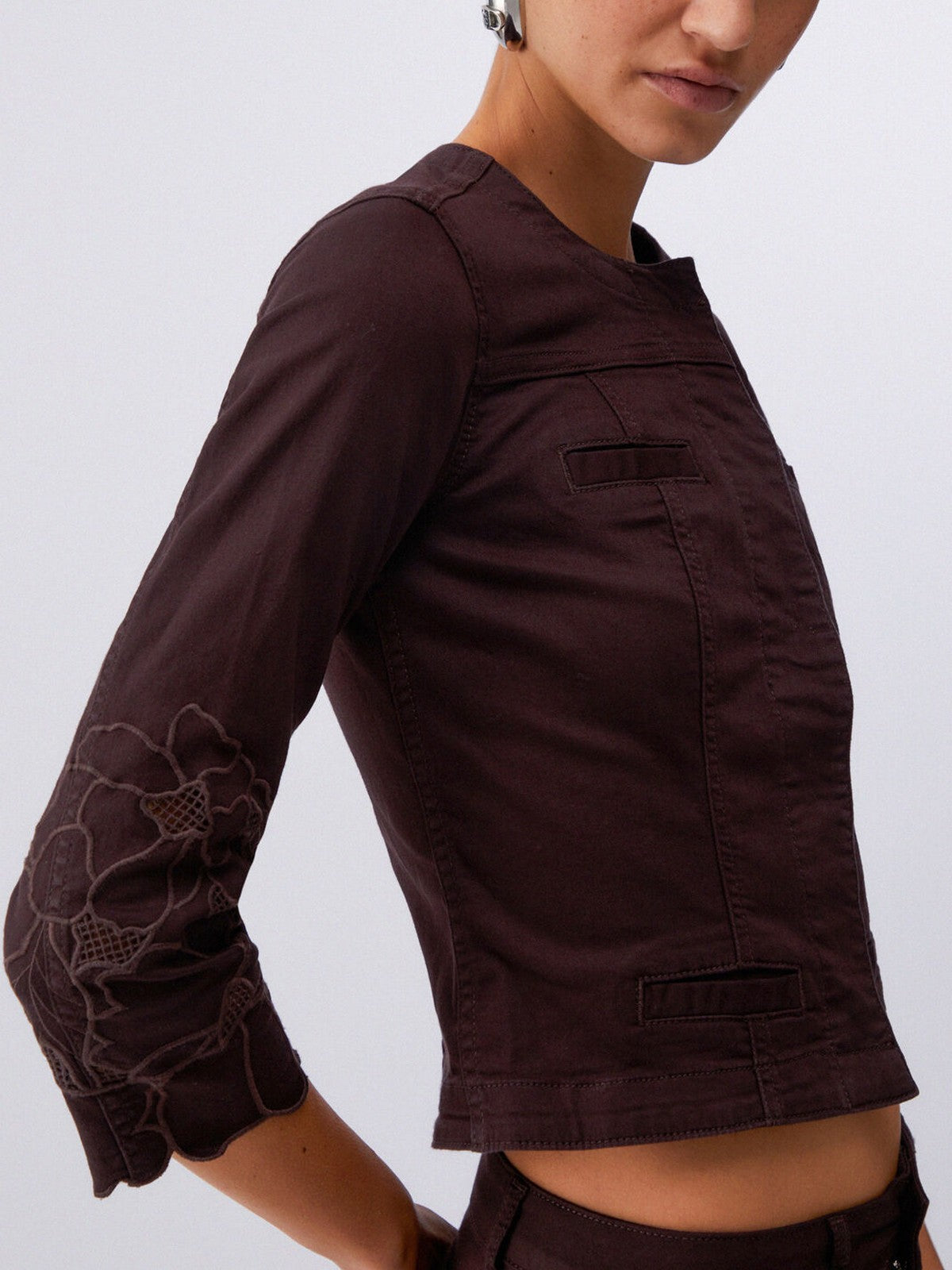 LIU JO WHITE Giubbino Donna  WA6262T367A P9688 Sacher/ric.flowers gioboutiqueweb