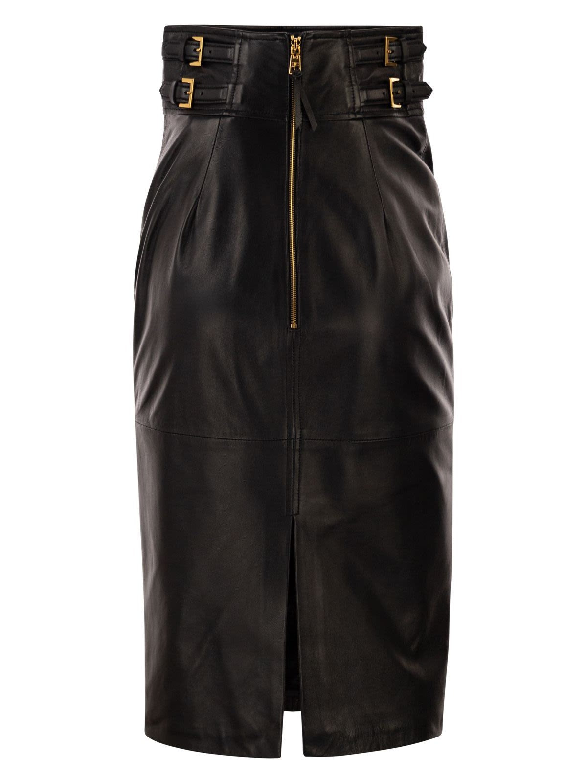 ELISABETTA FRANCHI Gonna Donna  GP09Z61E2 110 Nero gioboutiqueweb