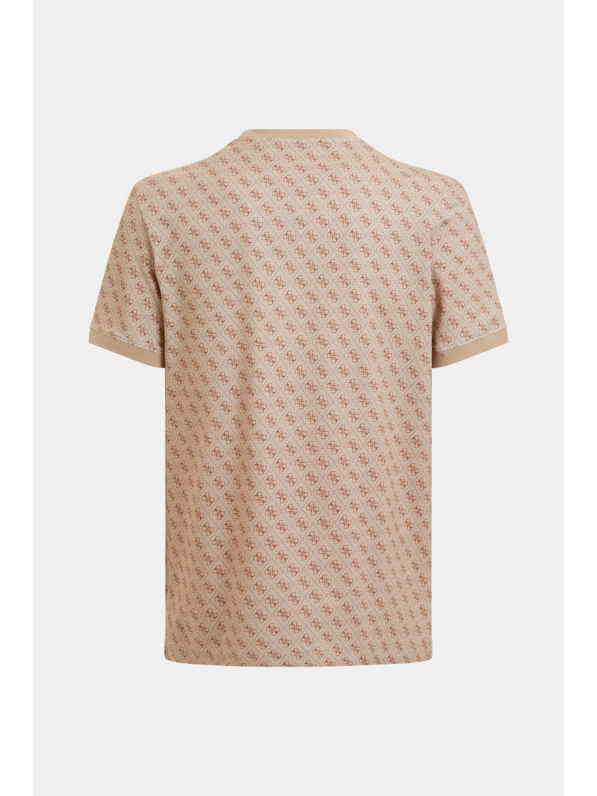 GUESS SPORT T-shirt Uomo JAMEY T-SHIRT Z2BI09 J1314 P13W 4G AOP BEIGE BLANCO