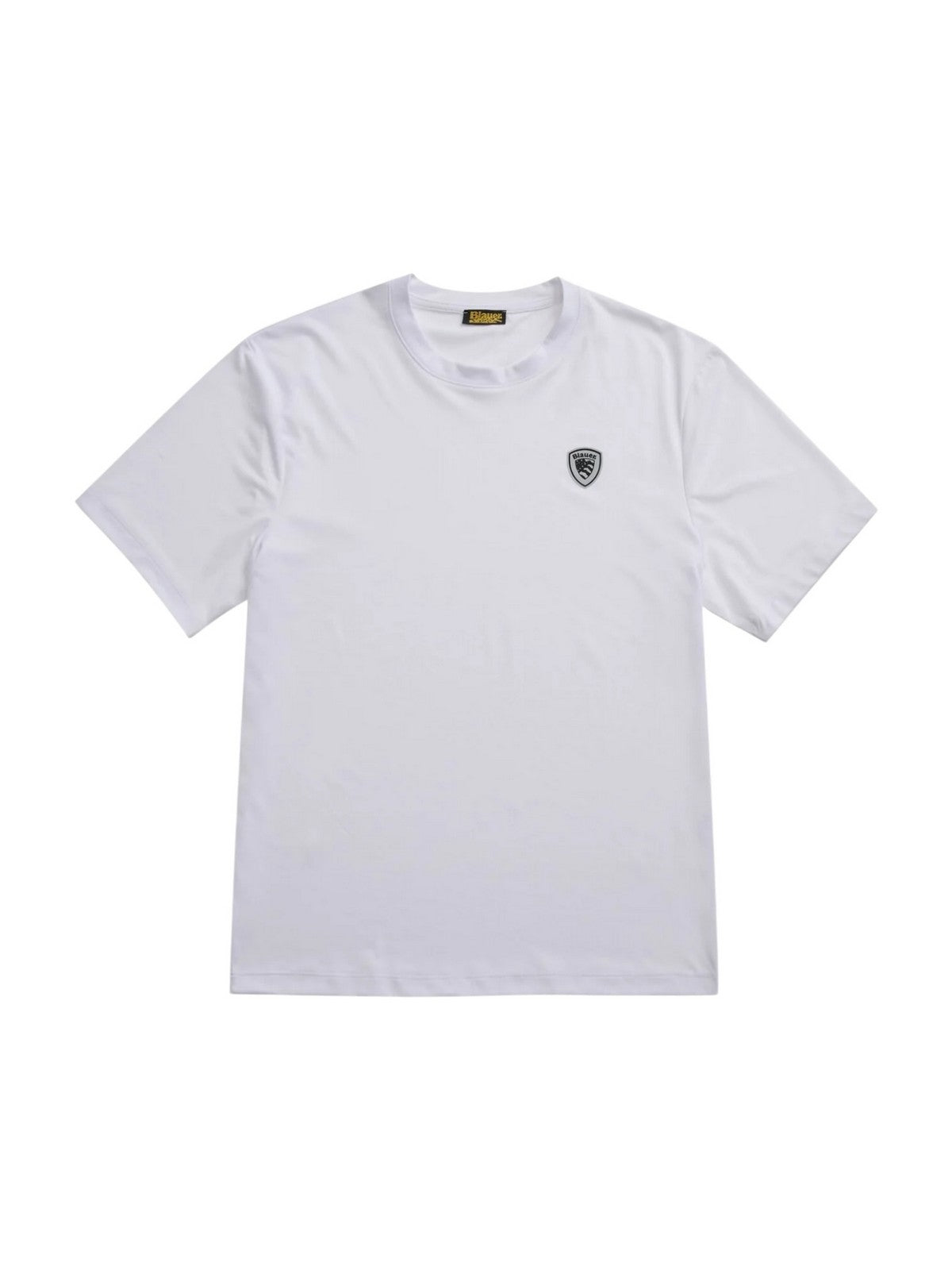 BLAUER T-shirt Uomo JAN 25SBLUH02109 006526 100 Bianco gioboutiqueweb