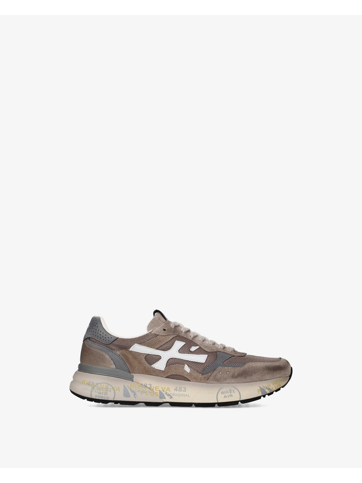 PREMIATA Sneaker Uomo  MICK0.1 VAR 8118 BROWN gioboutiqueweb
