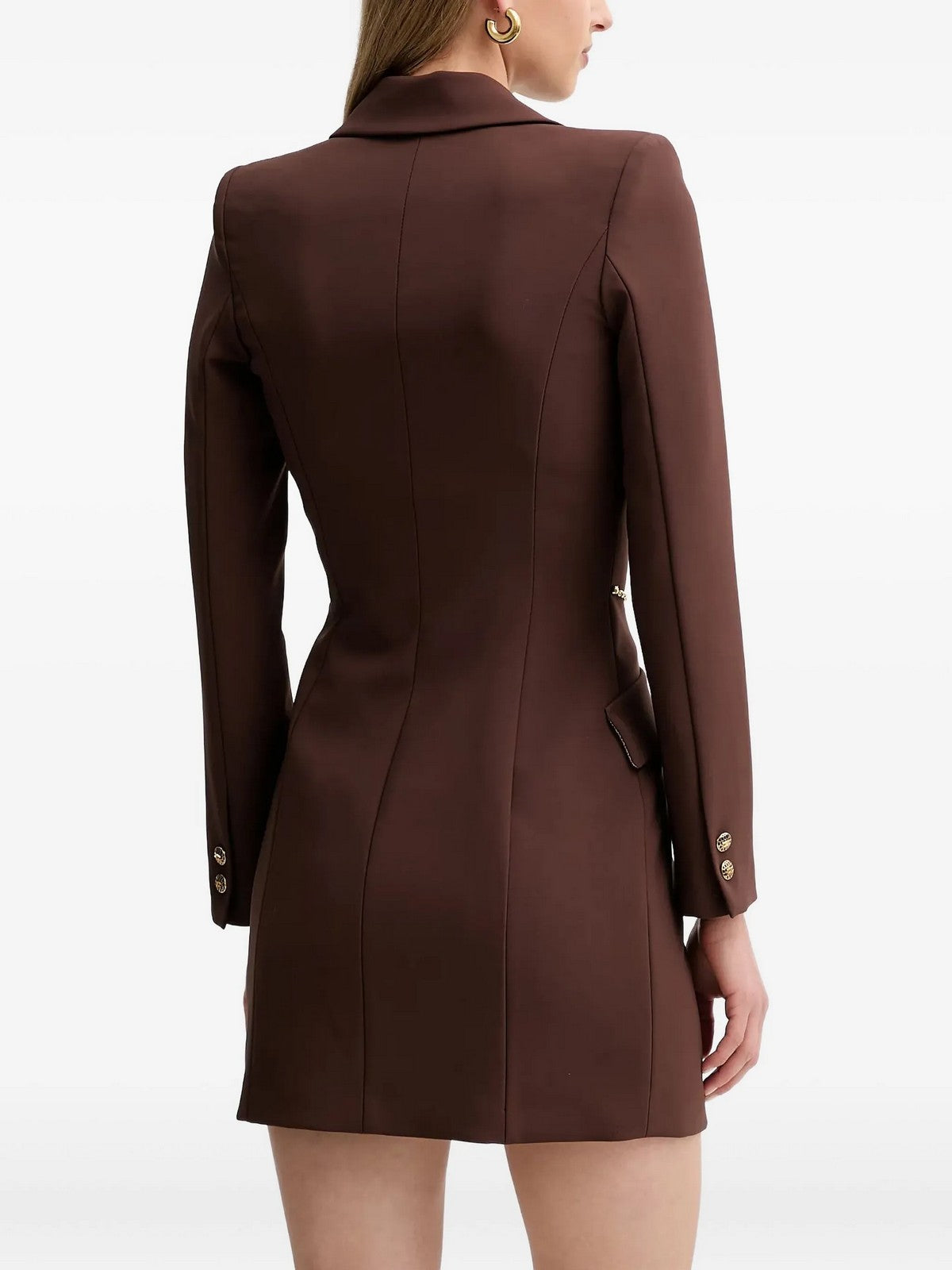 ELISABETTA FRANCHI Abito Donna  AB89657E2 EA3 COFFEE